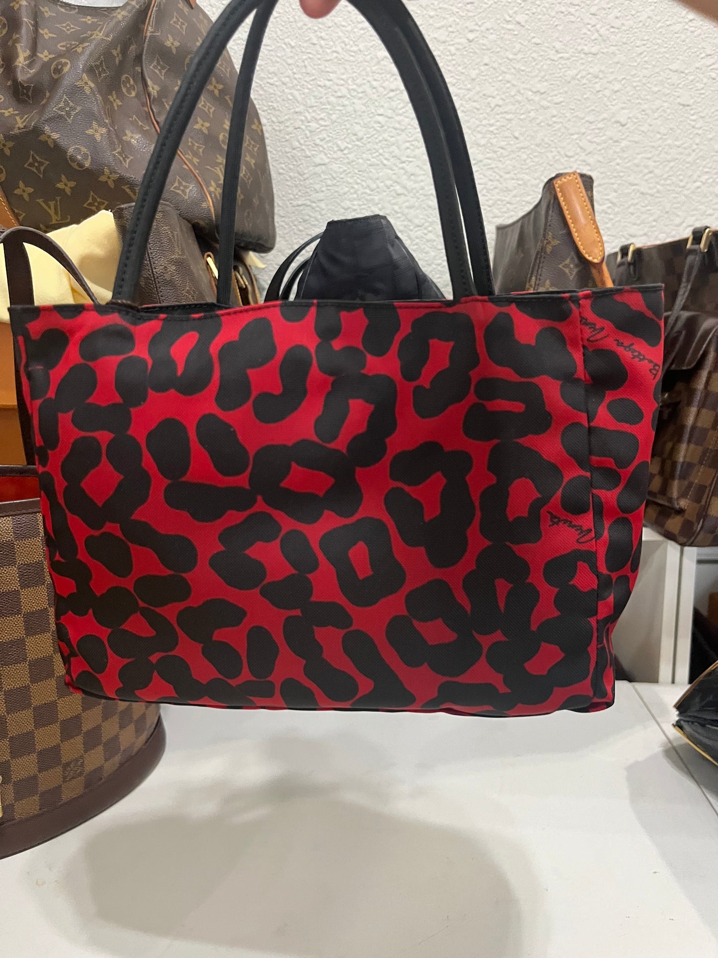 Mini Red Tote Balenciaga
