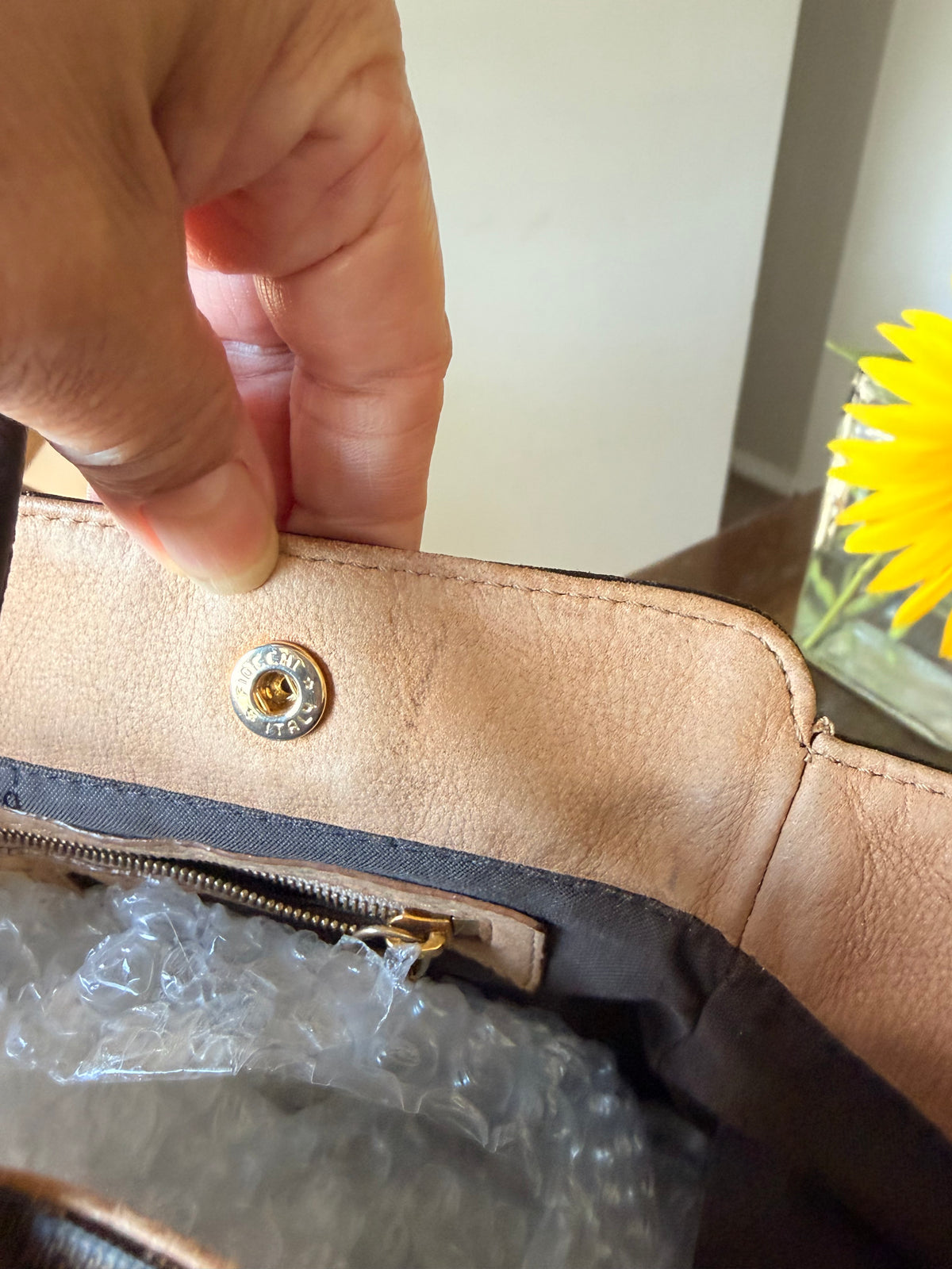 Fendi Tobacco Zucca Du Jour Tote