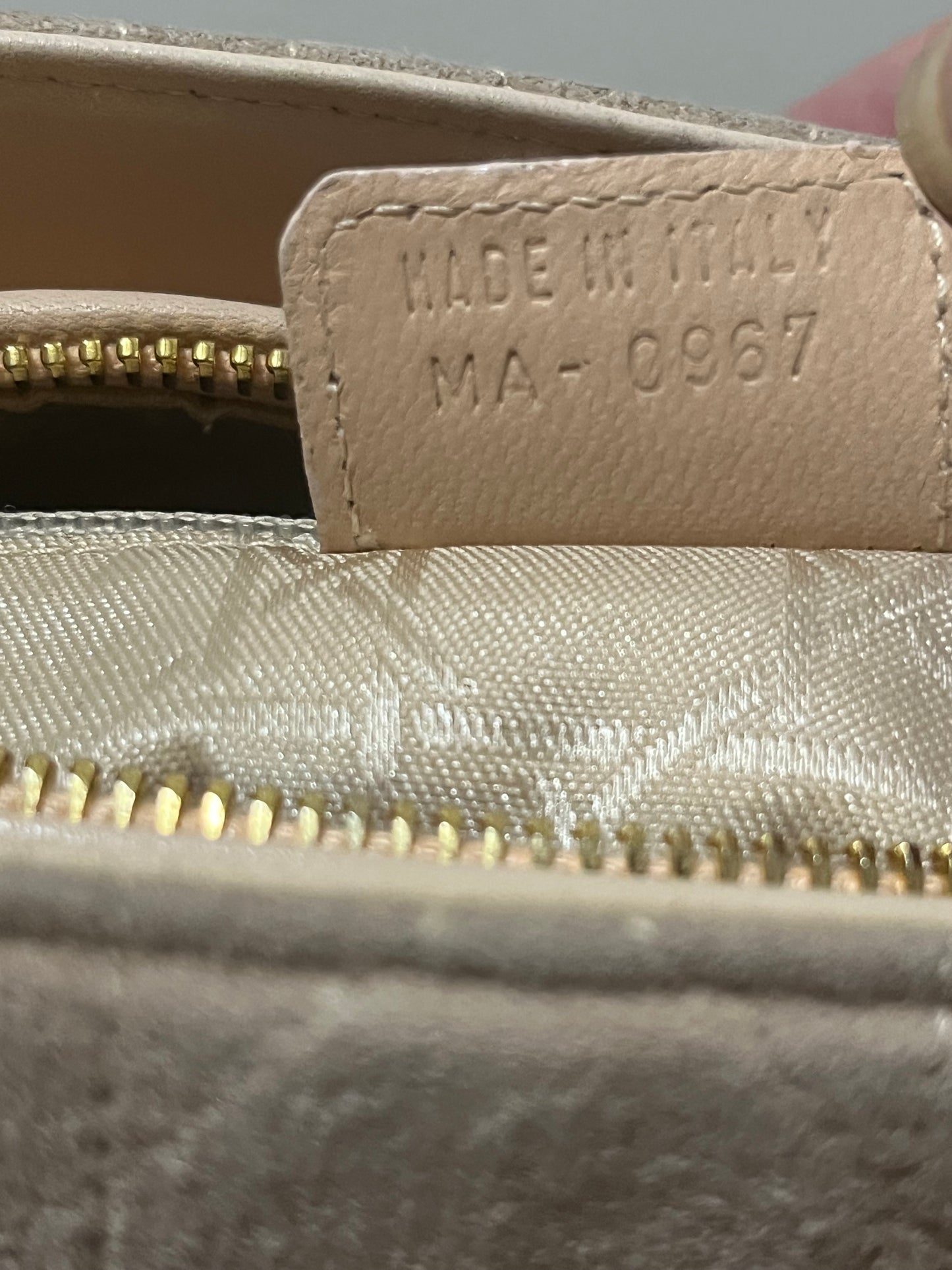 Lady Dior Medium in Suede
