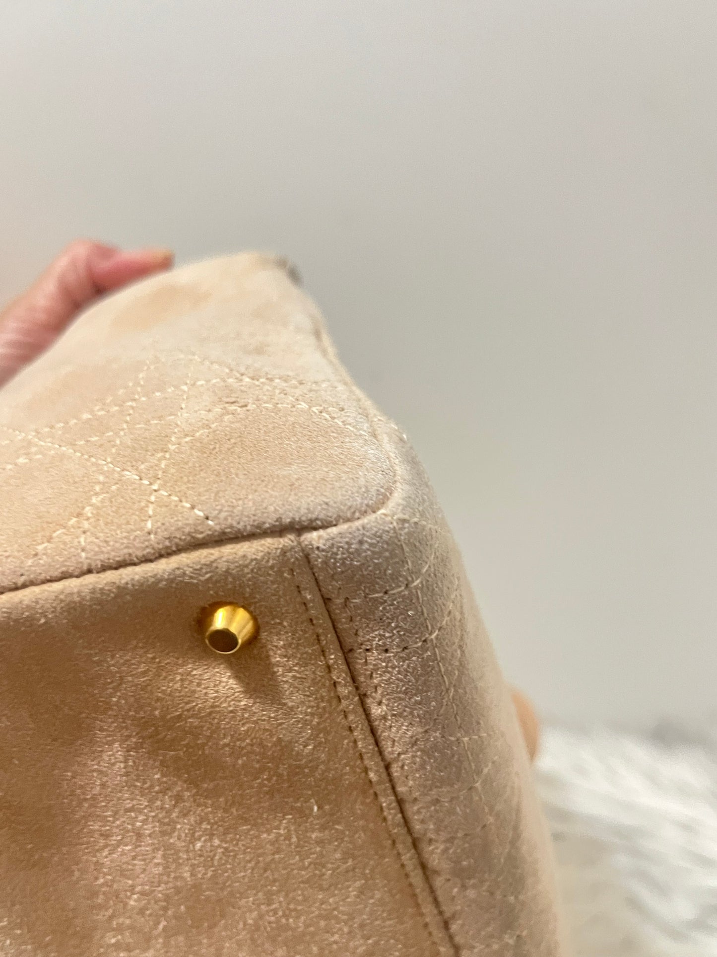 Lady Dior Medium in Suede