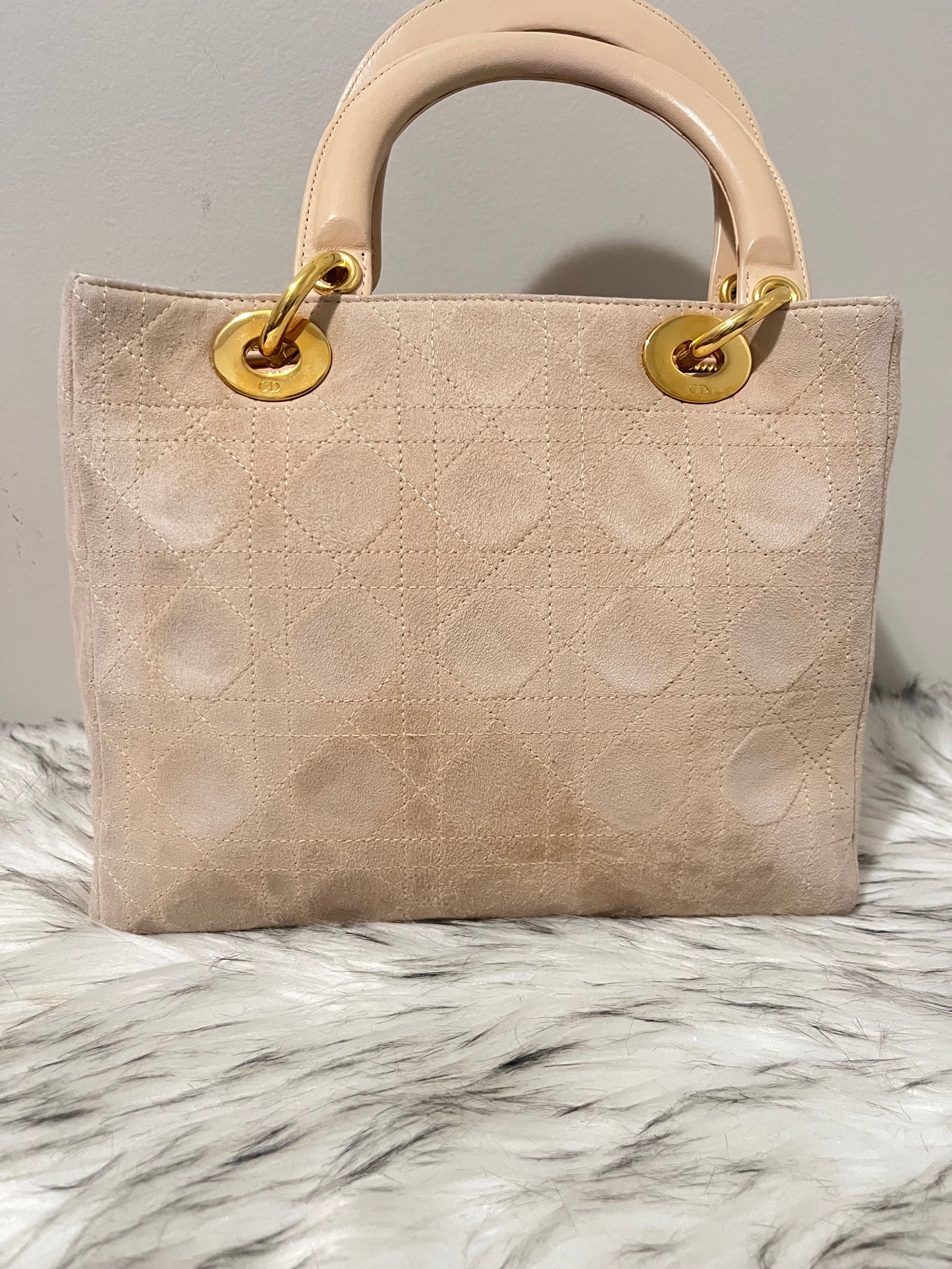 Lady Dior Medium in Suede