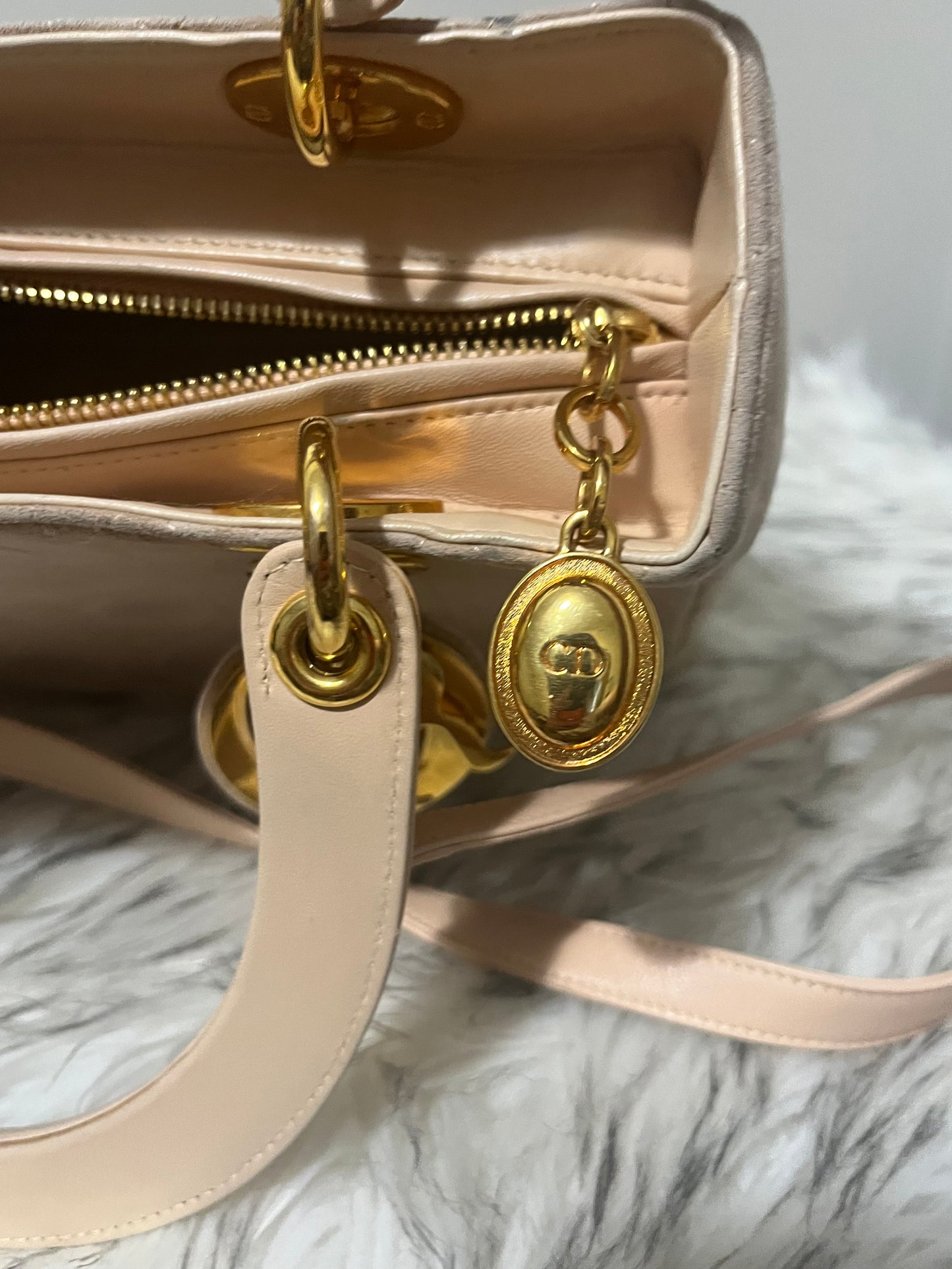 Lady Dior Medium in Suede