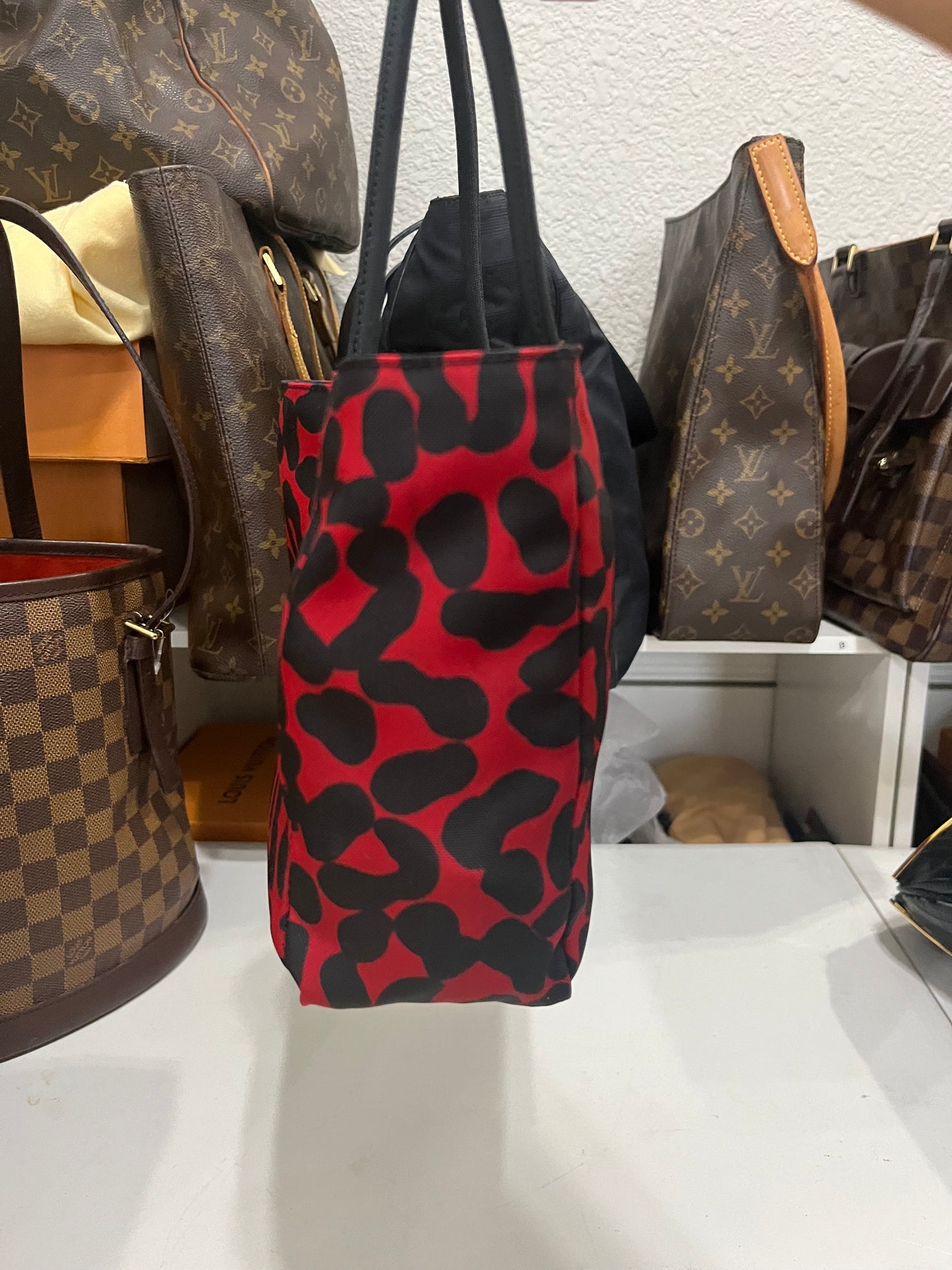 Mini Red Tote Balenciaga