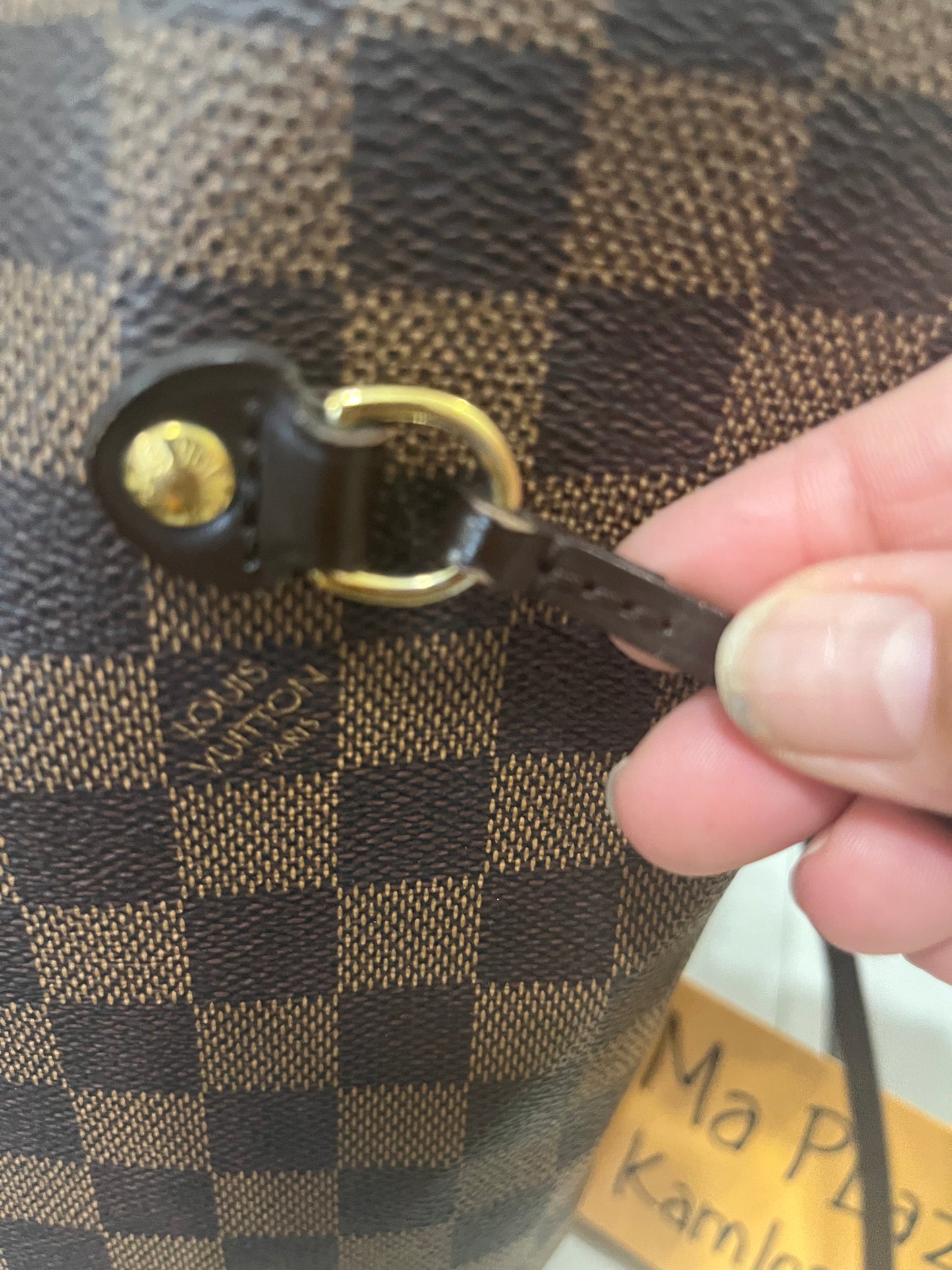 Neverfull MM in Damier Ebene