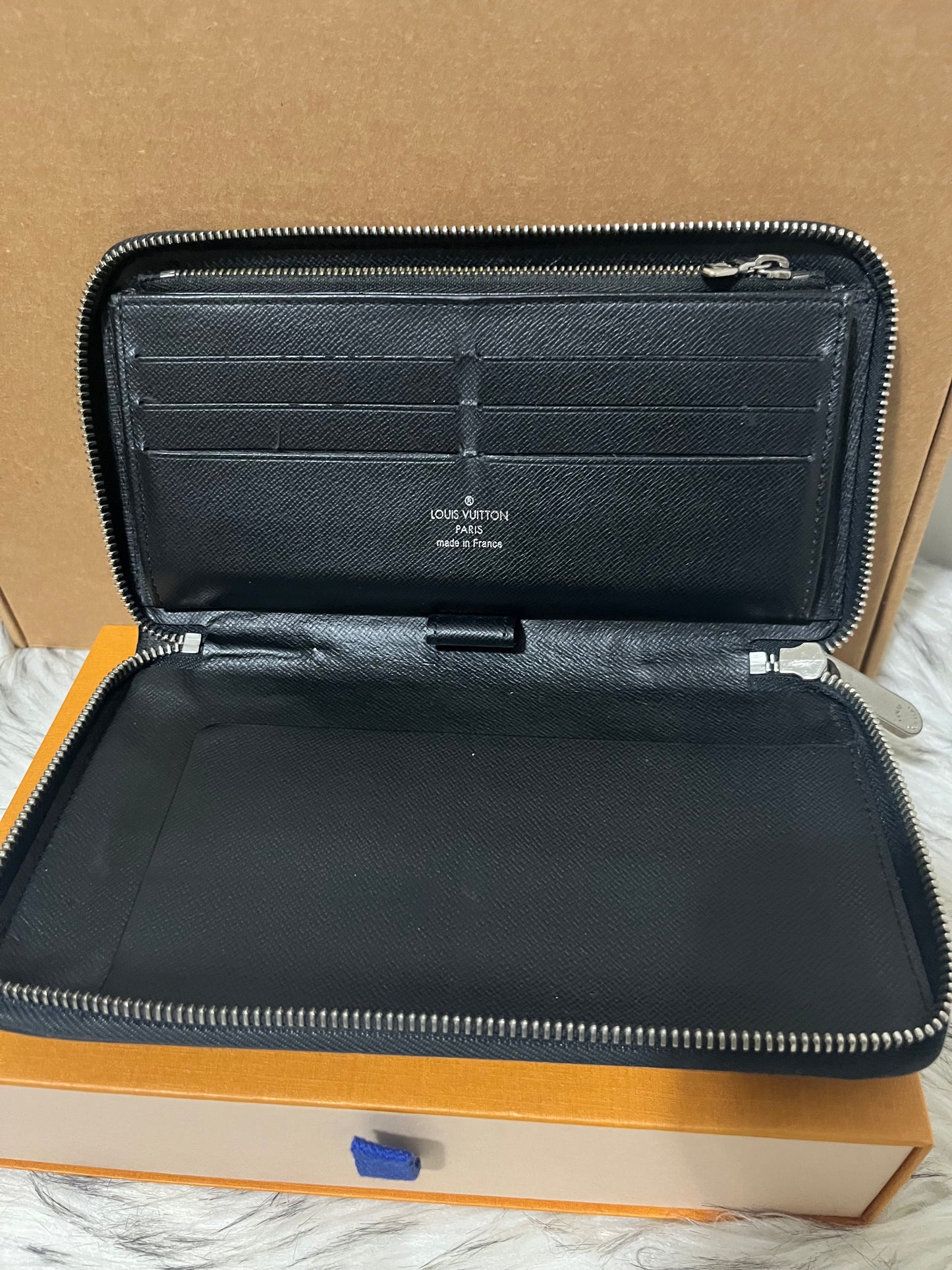 Anthracite Nacre GM Epi Wallet