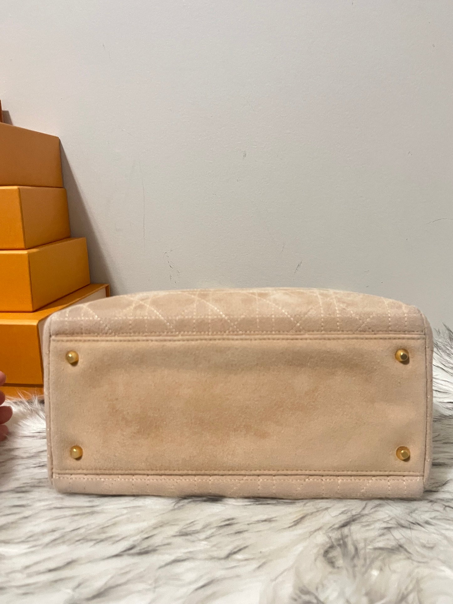 Lady Dior Medium in Suede