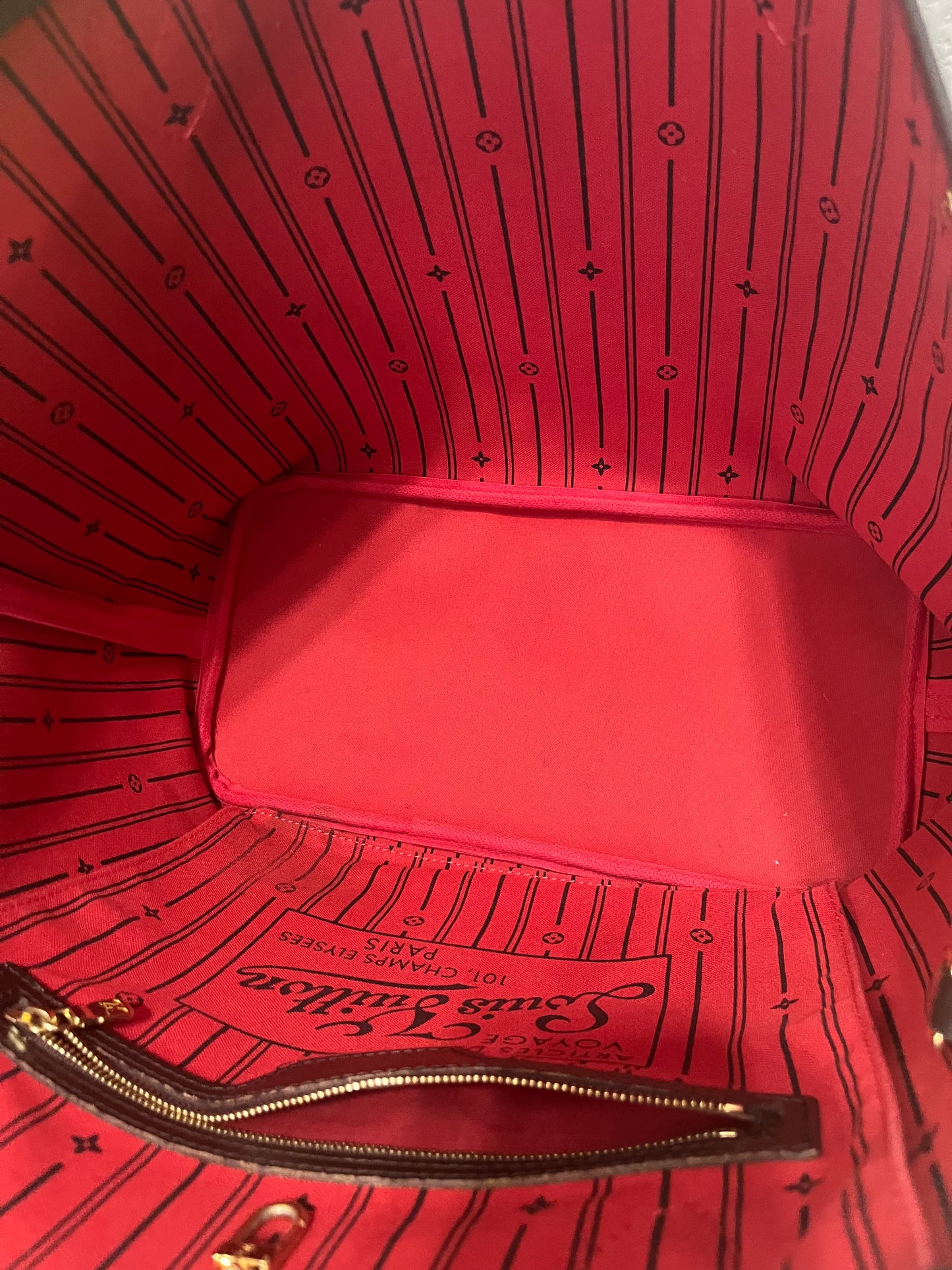 Neverfull MM in Damier Ebene