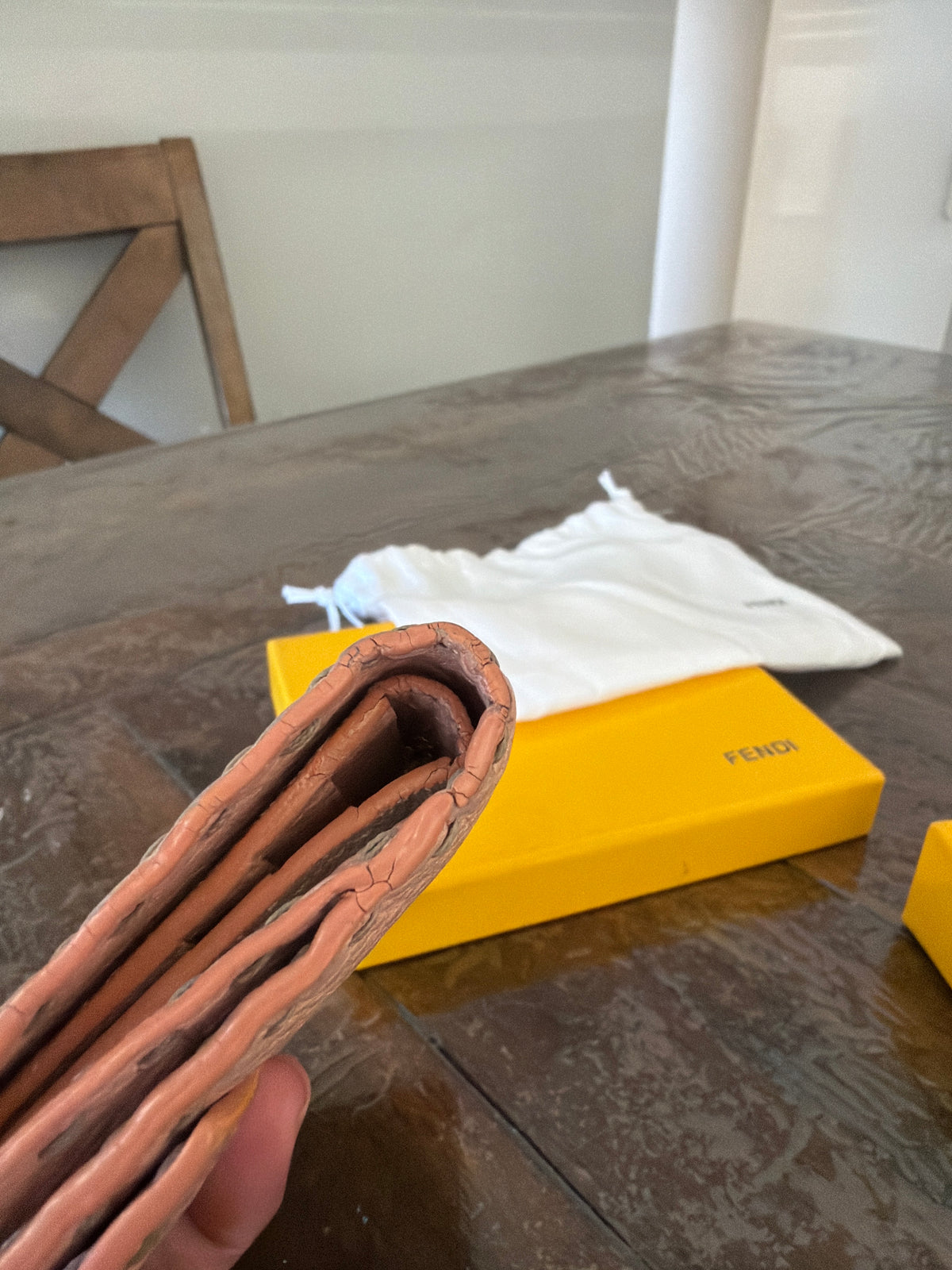 Fendi Selleria Compact Wallet