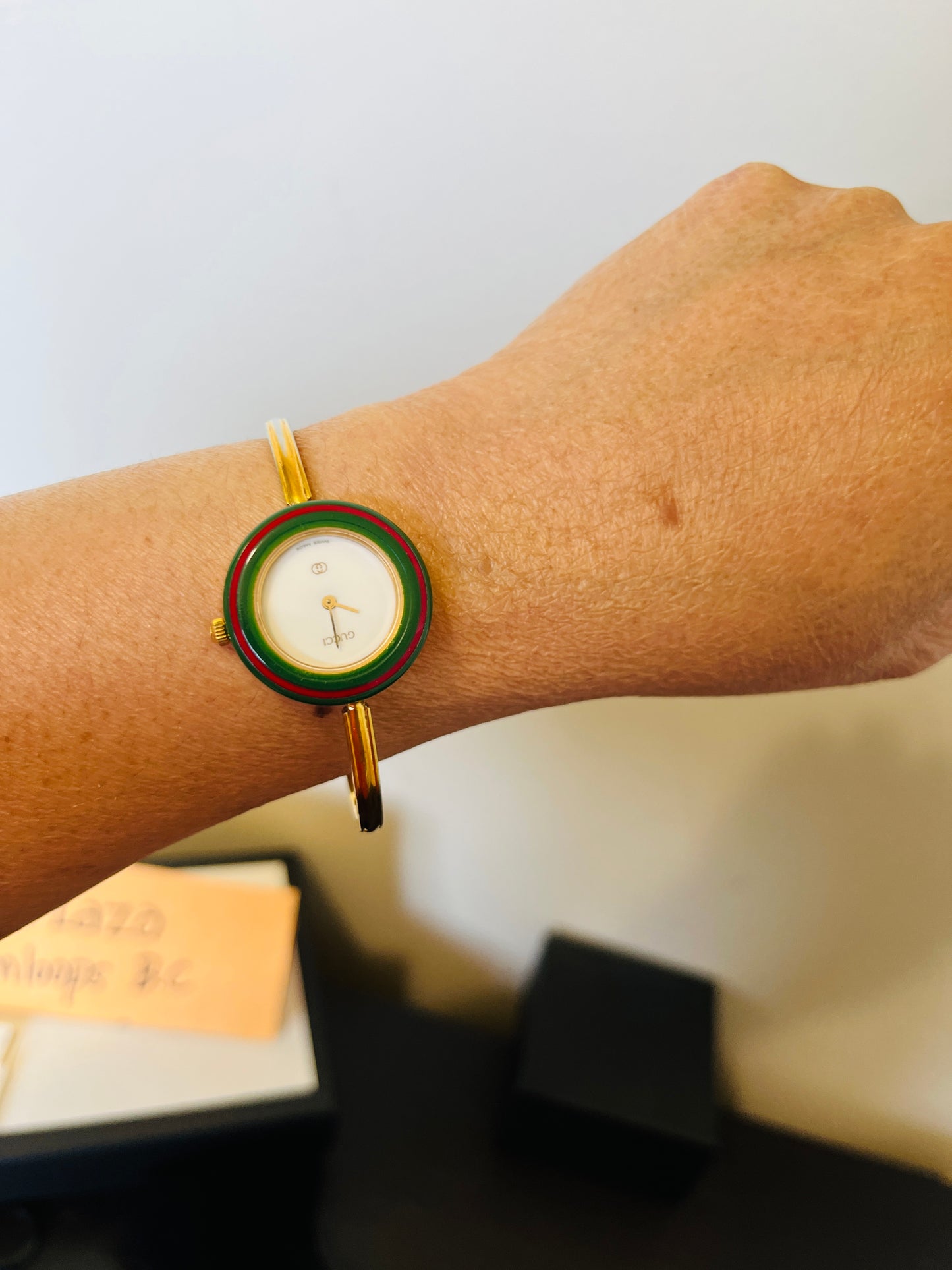 Gucci Watch with interchangeable bezel