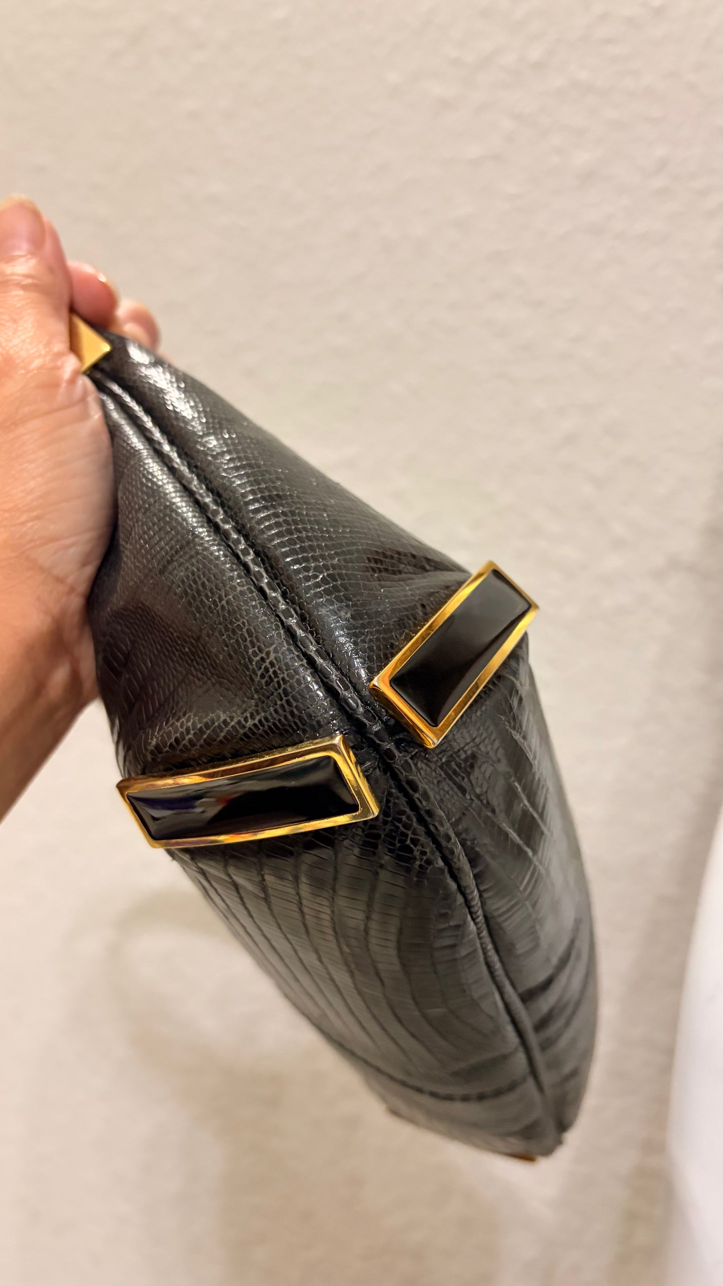 Fendi Vintage Lizard Skin