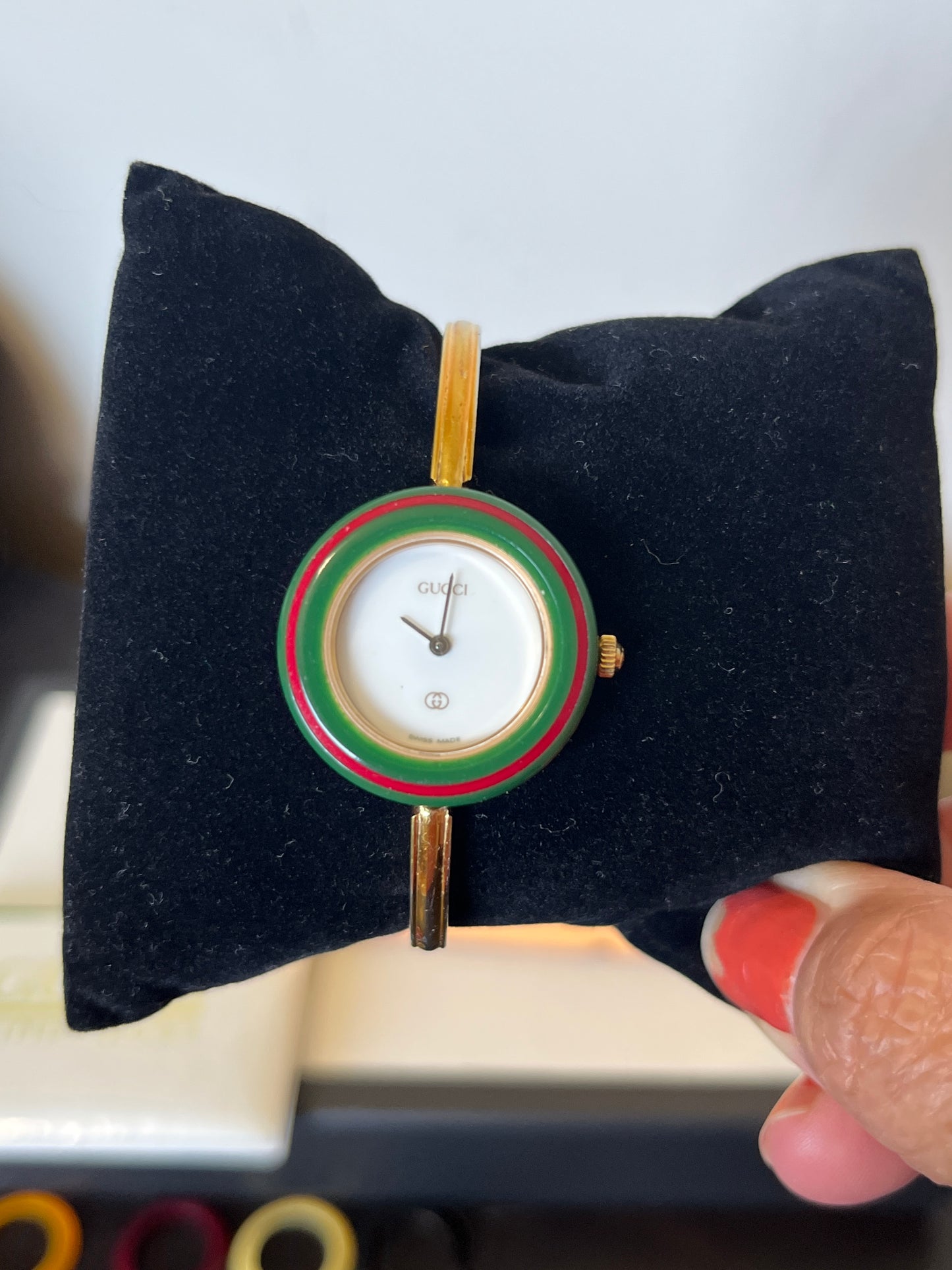 Gucci Watch with interchangeable bezel