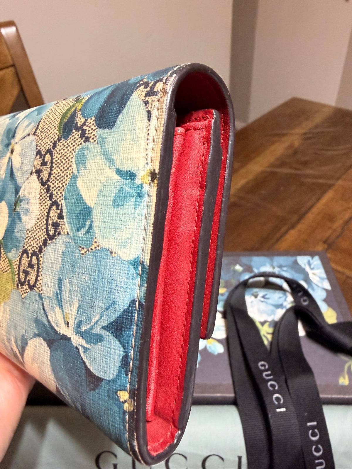 GG Supreme Bloom Long Wallet