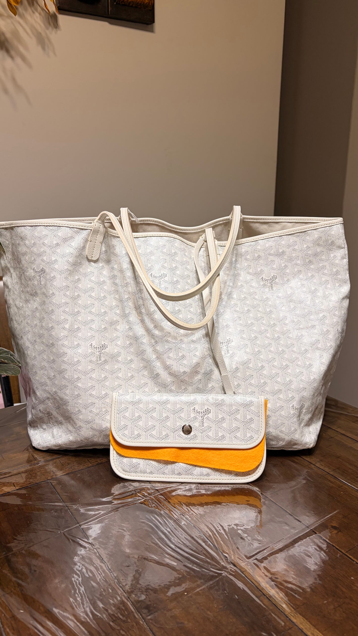 Sac Saint Louis White Tote GM