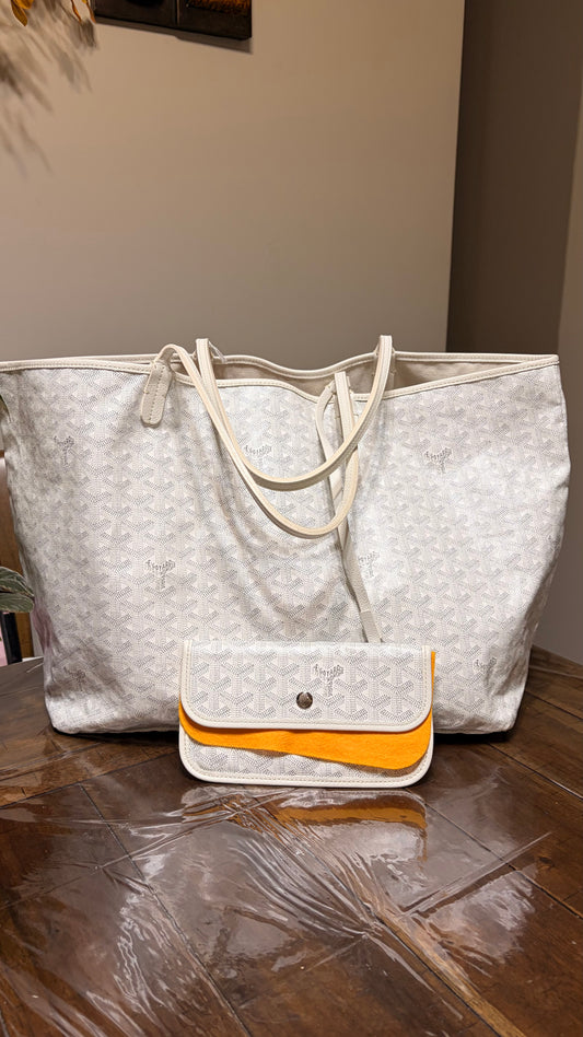 Sac Saint Louis White Tote GM