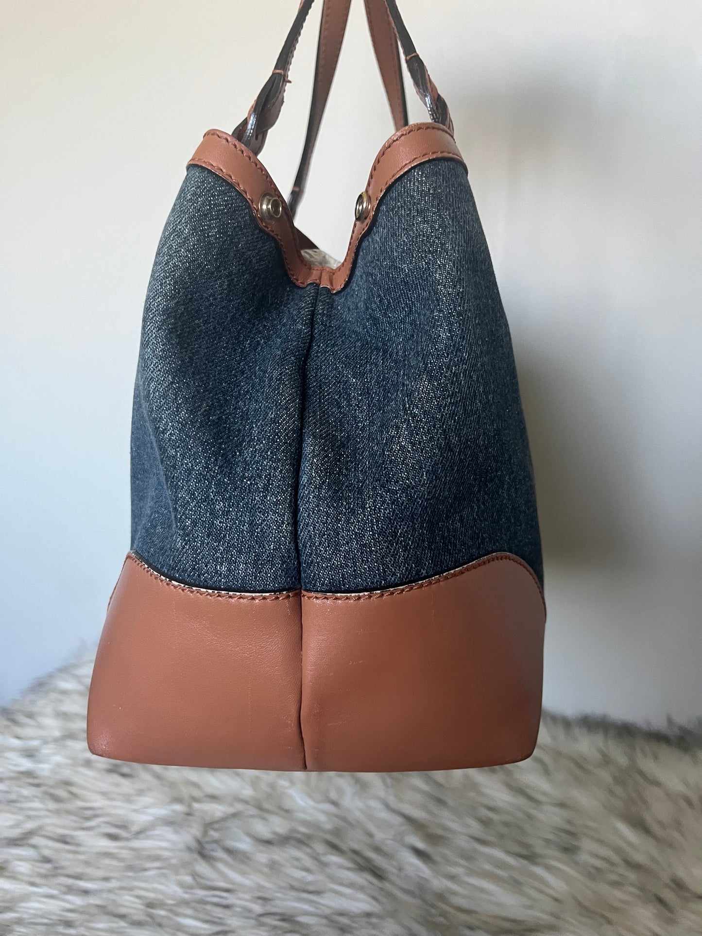 Denim tote