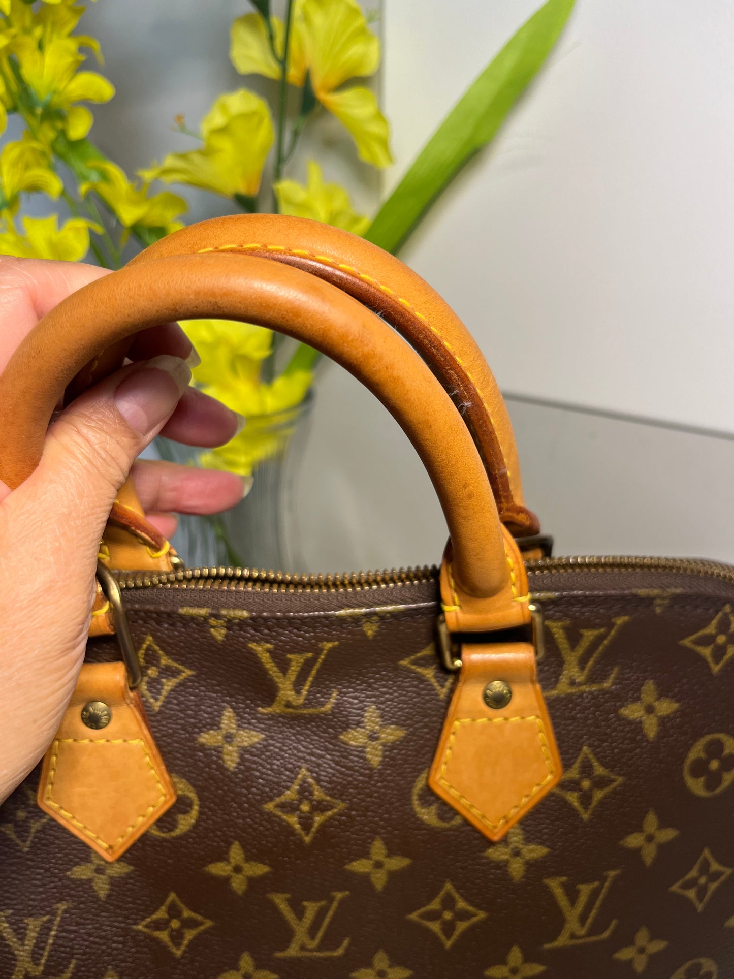 LOUIS VUITTON ALMA PM MONOGRAM COATED CANVAS PM