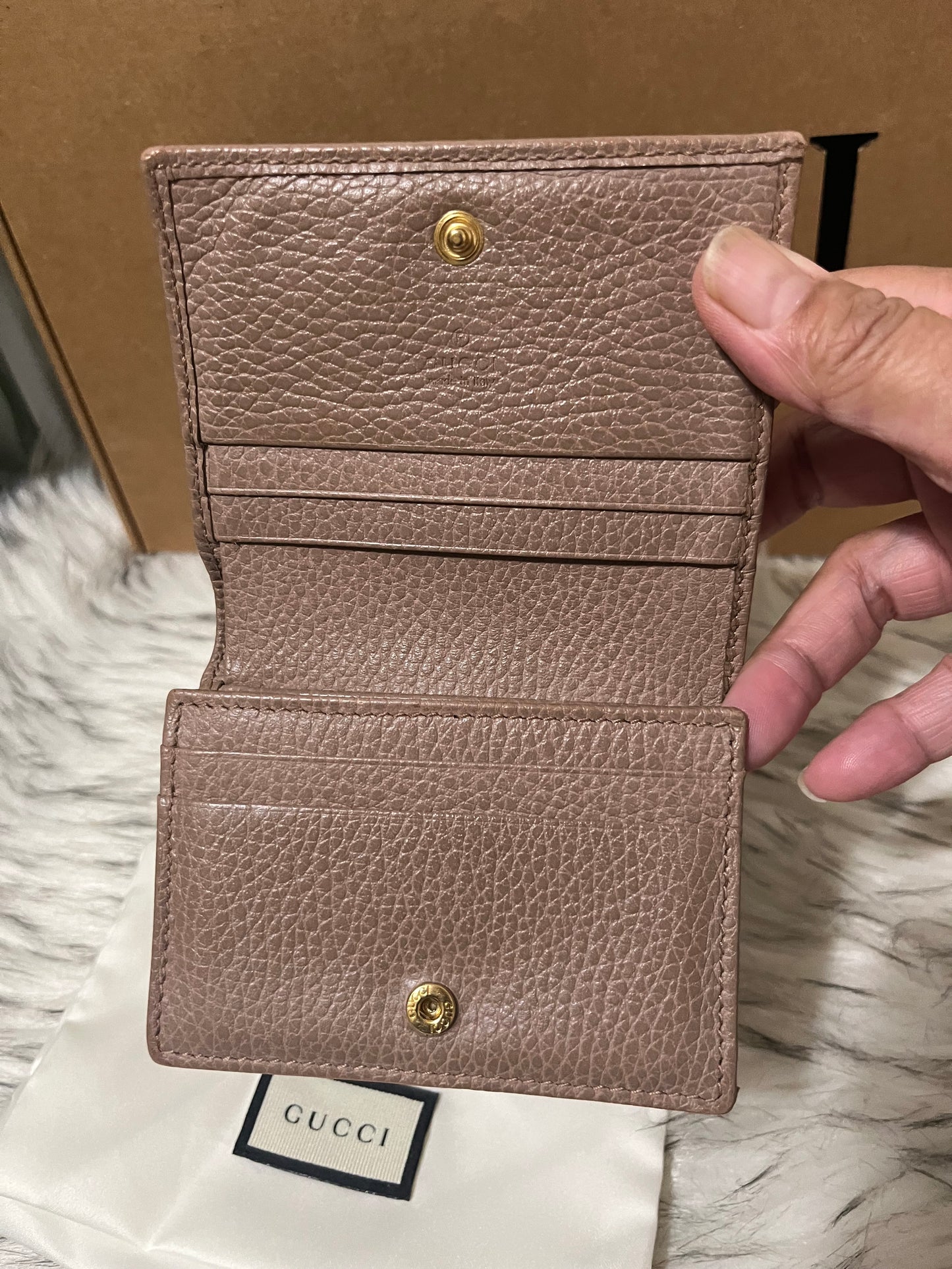 Tri Fold GG Card Wallet