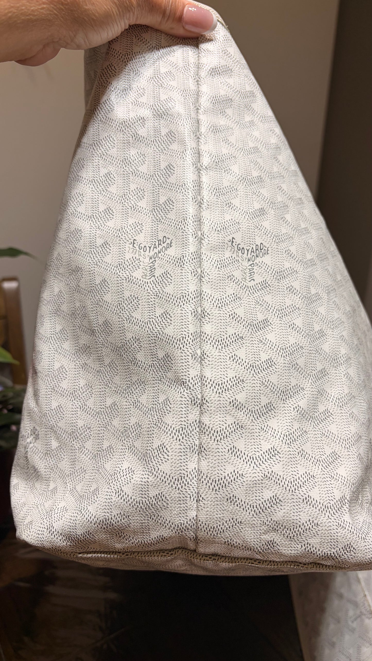 Sac Saint Louis White Tote GM