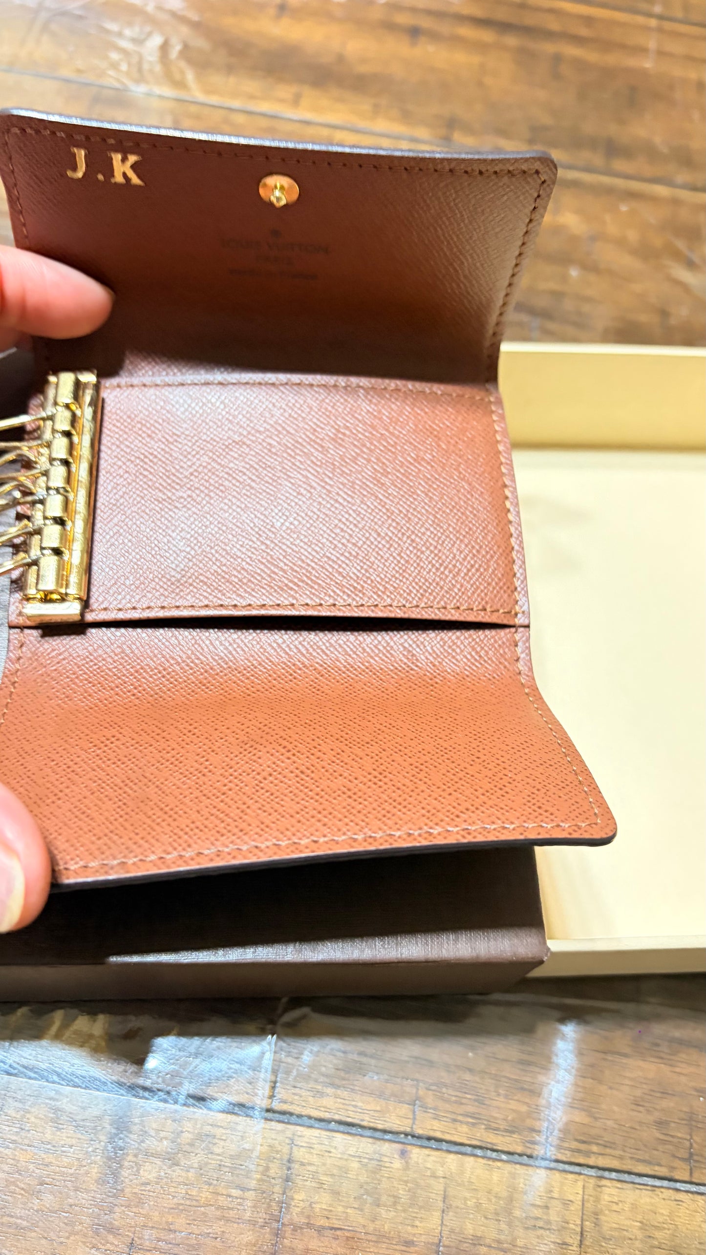 Monogram Key Hokder
