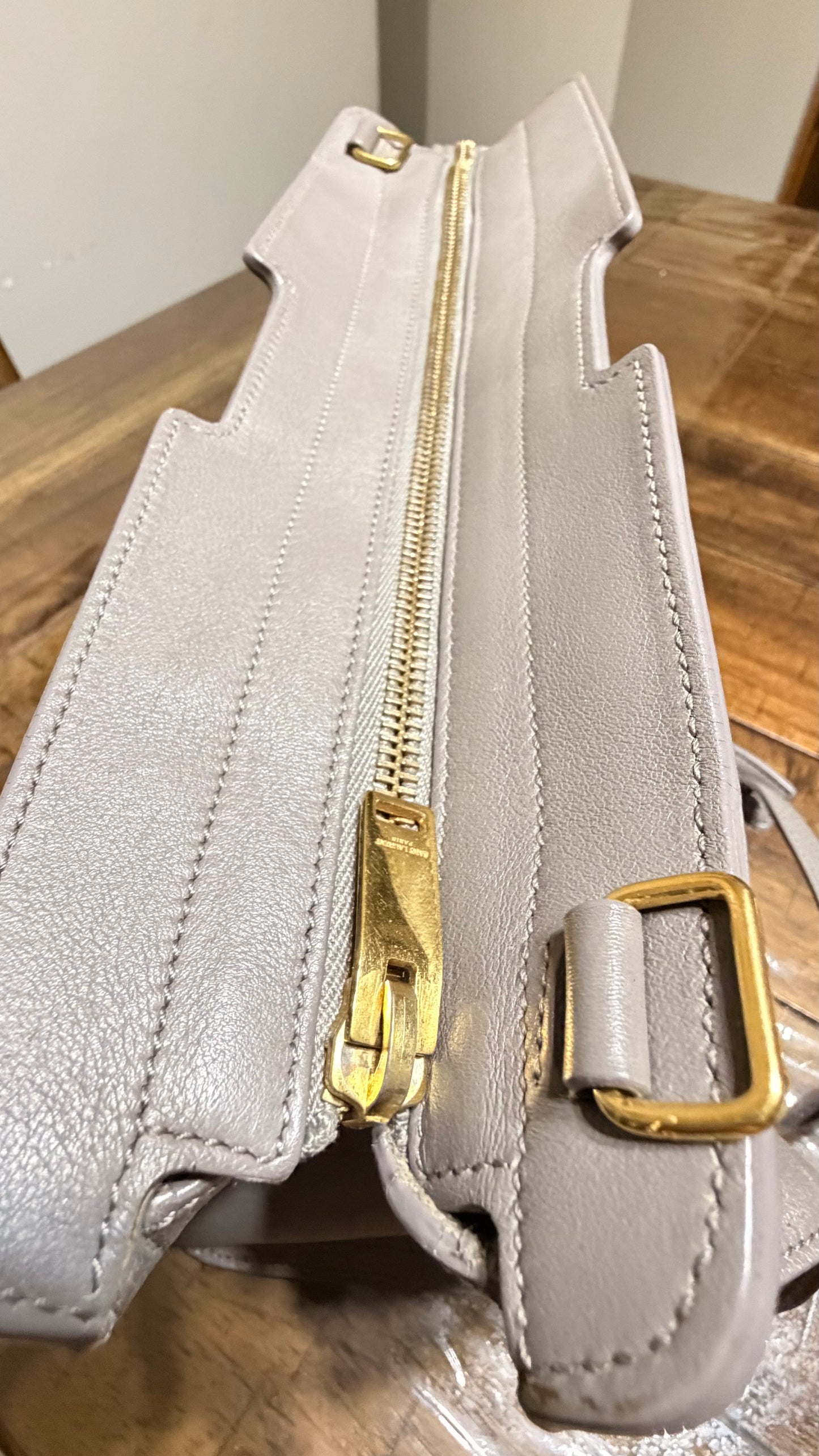 YSL Cabas Baby Leather Tote