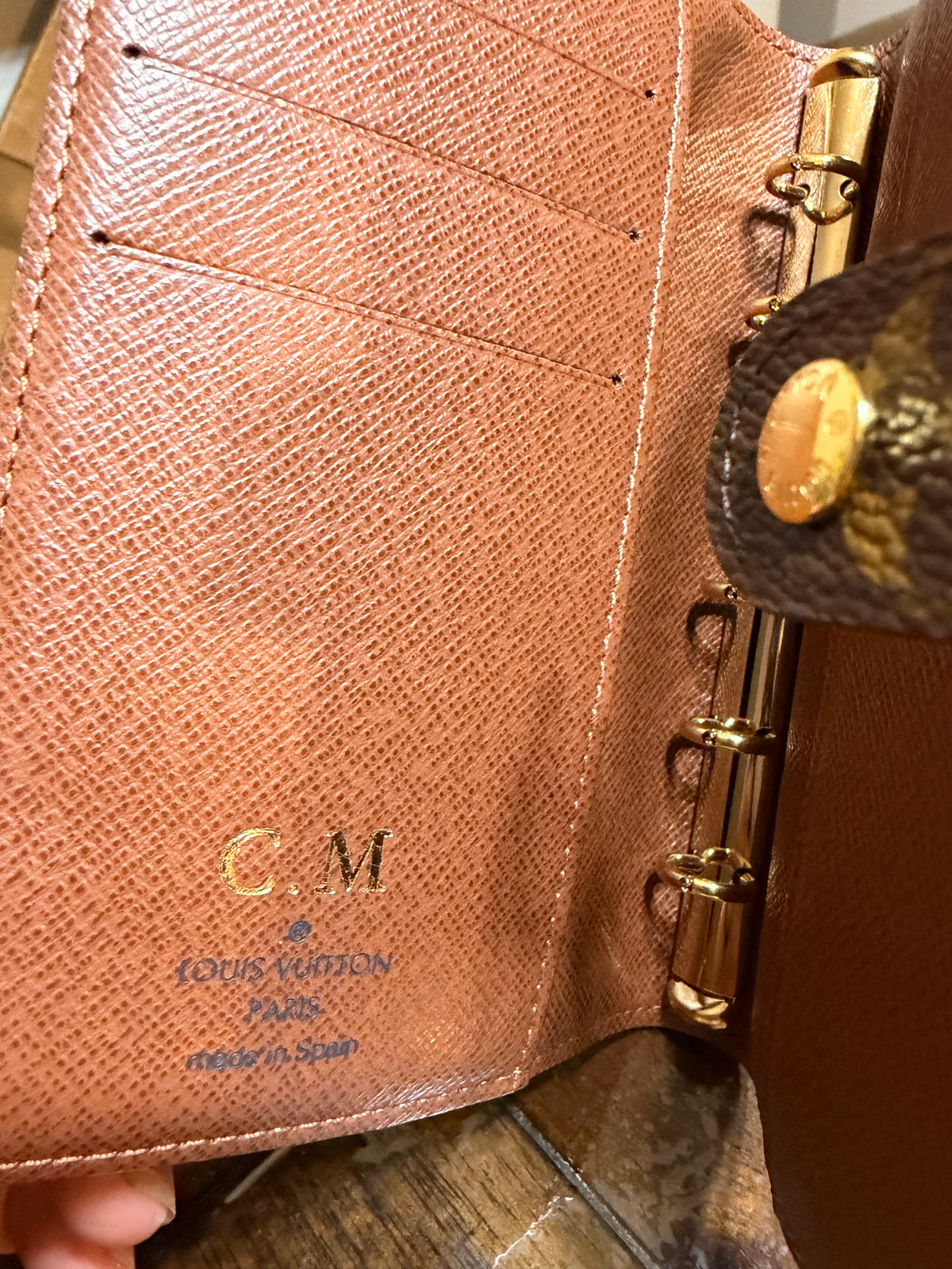 LV Agenda Pm in Monogram