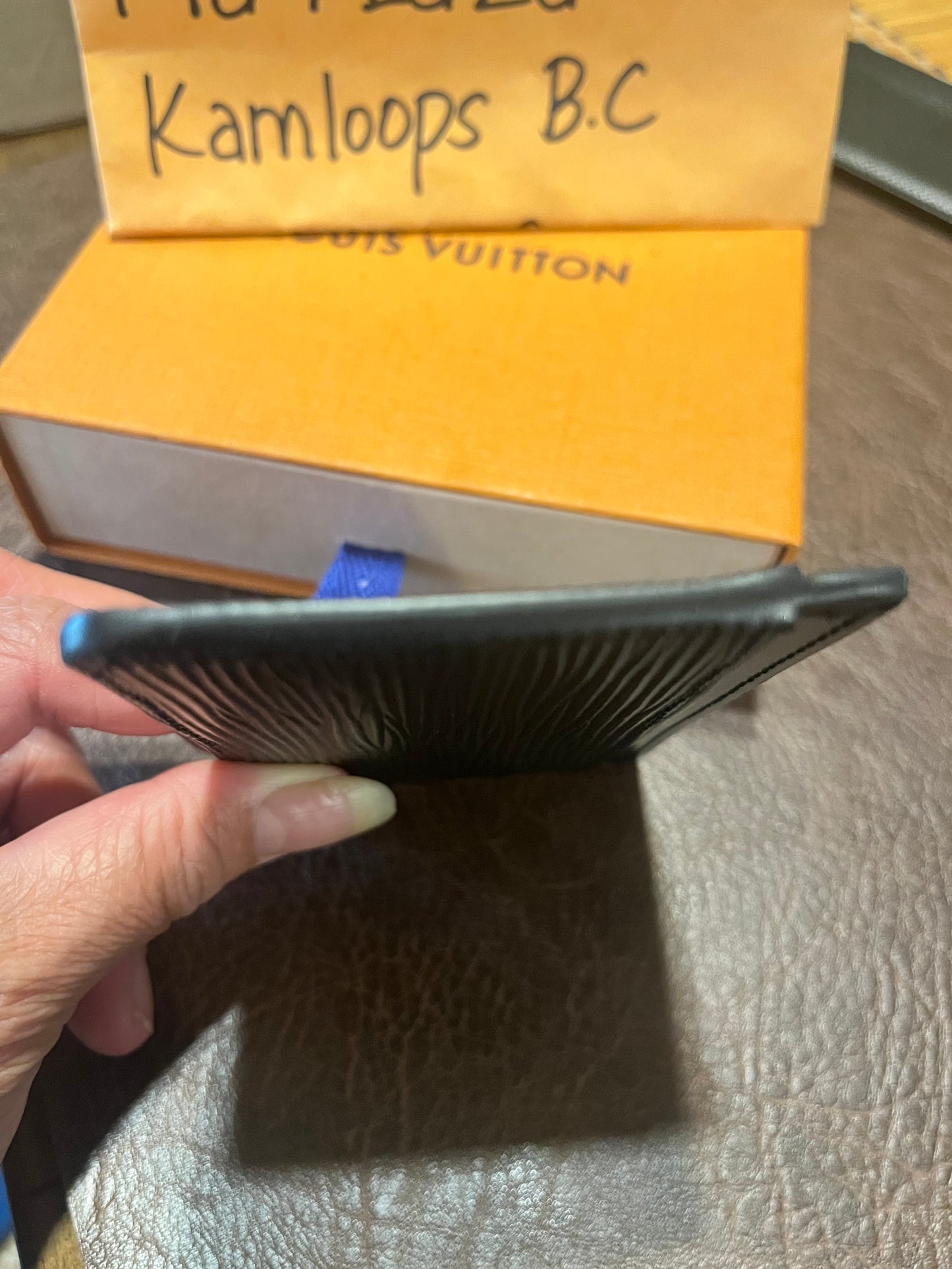 Card Holder in Epi Leather