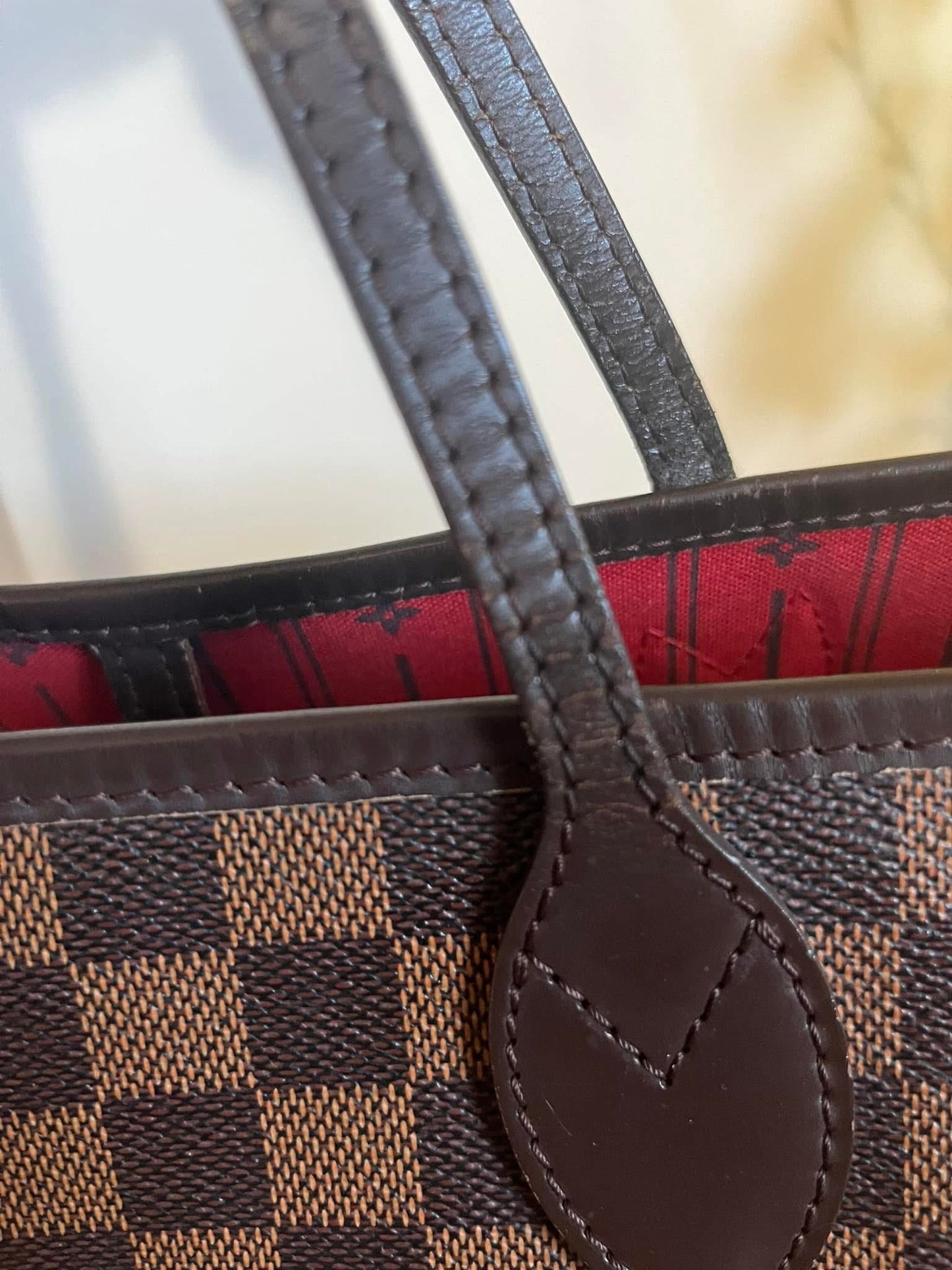 Neverfull MM in Damier Ebene