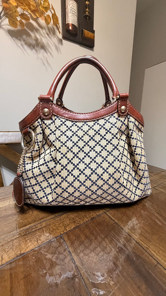 Gucci Diamanté Sukey Tote