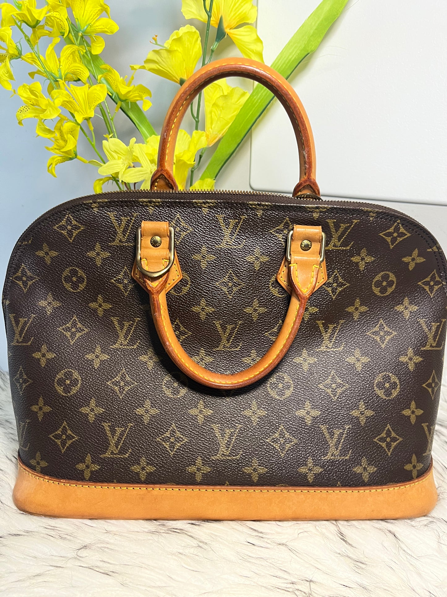 LOUIS VUITTON ALMA PM MONOGRAM COATED CANVAS PM