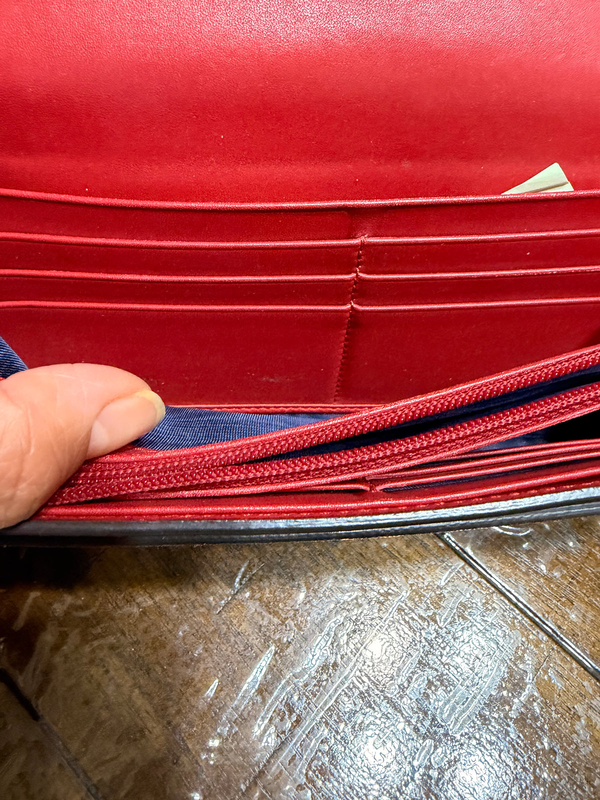 GG Supreme Bloom Long Wallet