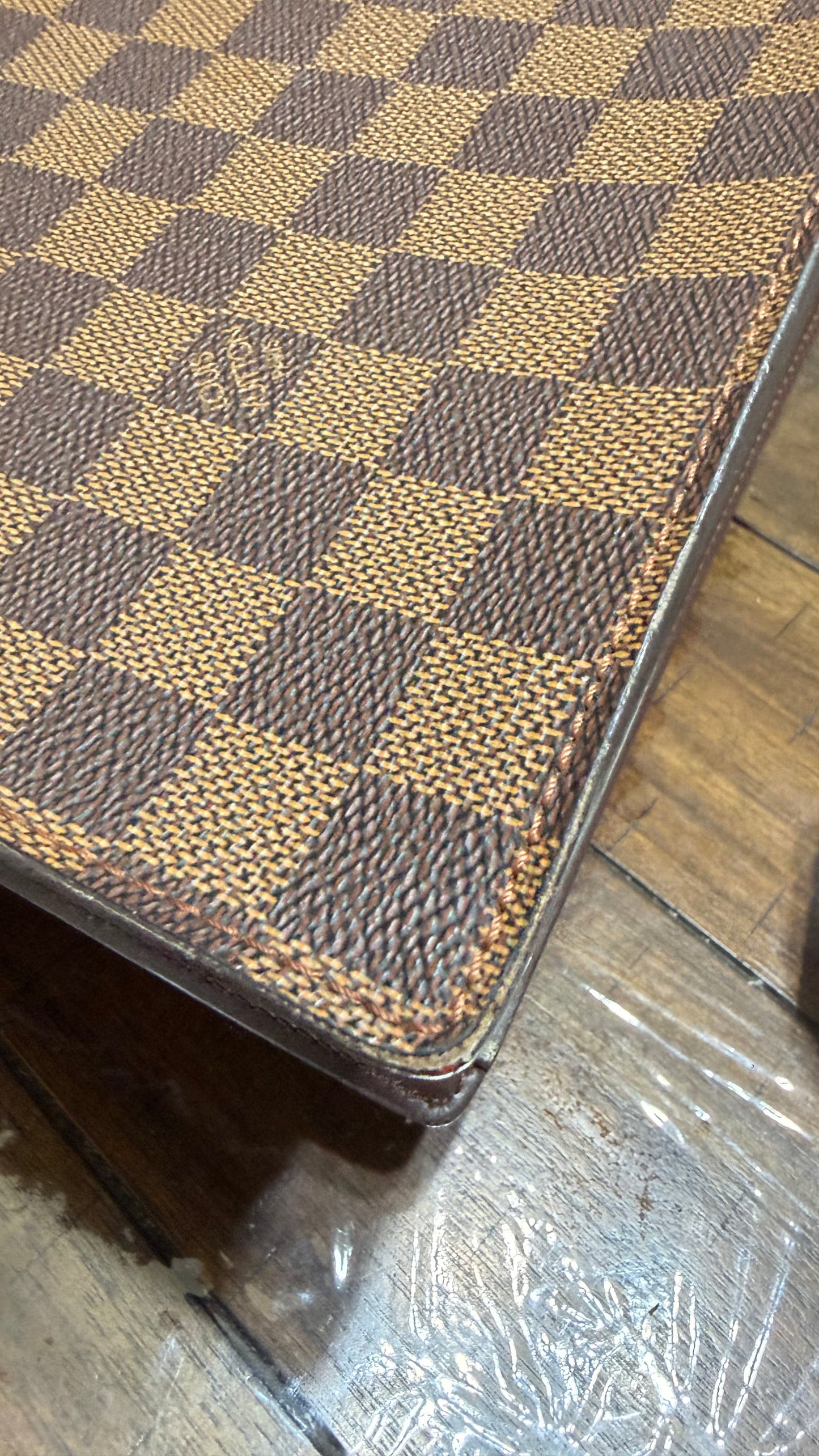 Sac Plat Pm in Damier Ebene