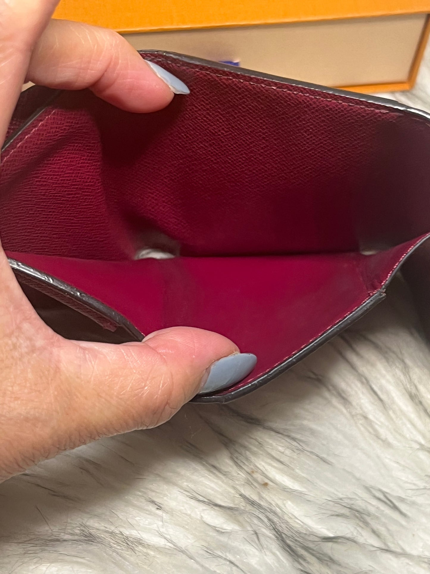 Zoe Wallet in Fuchsia