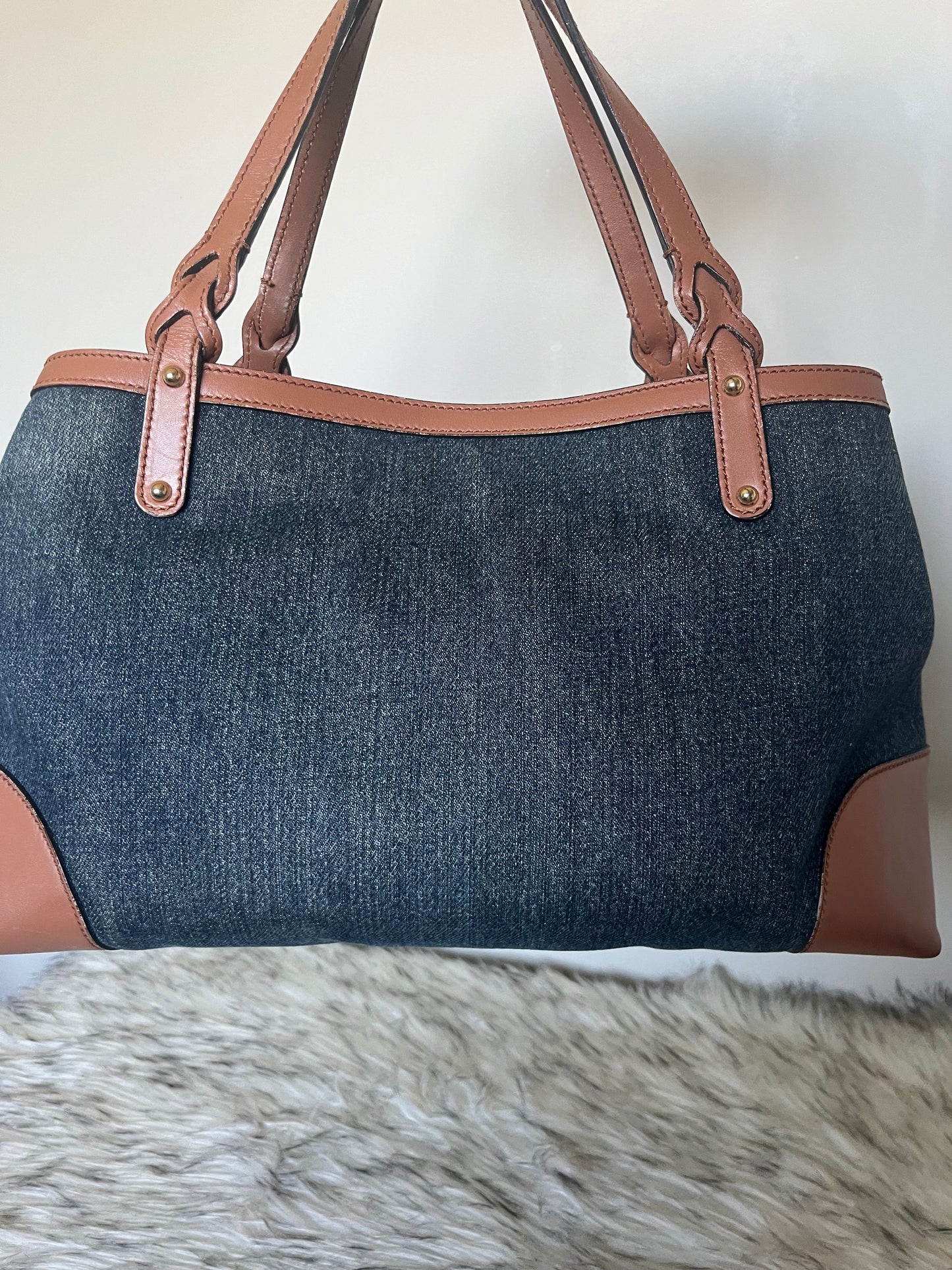 Denim tote