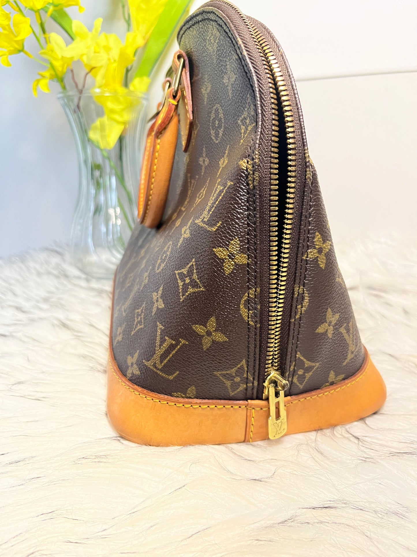 LOUIS VUITTON ALMA PM MONOGRAM COATED CANVAS PM