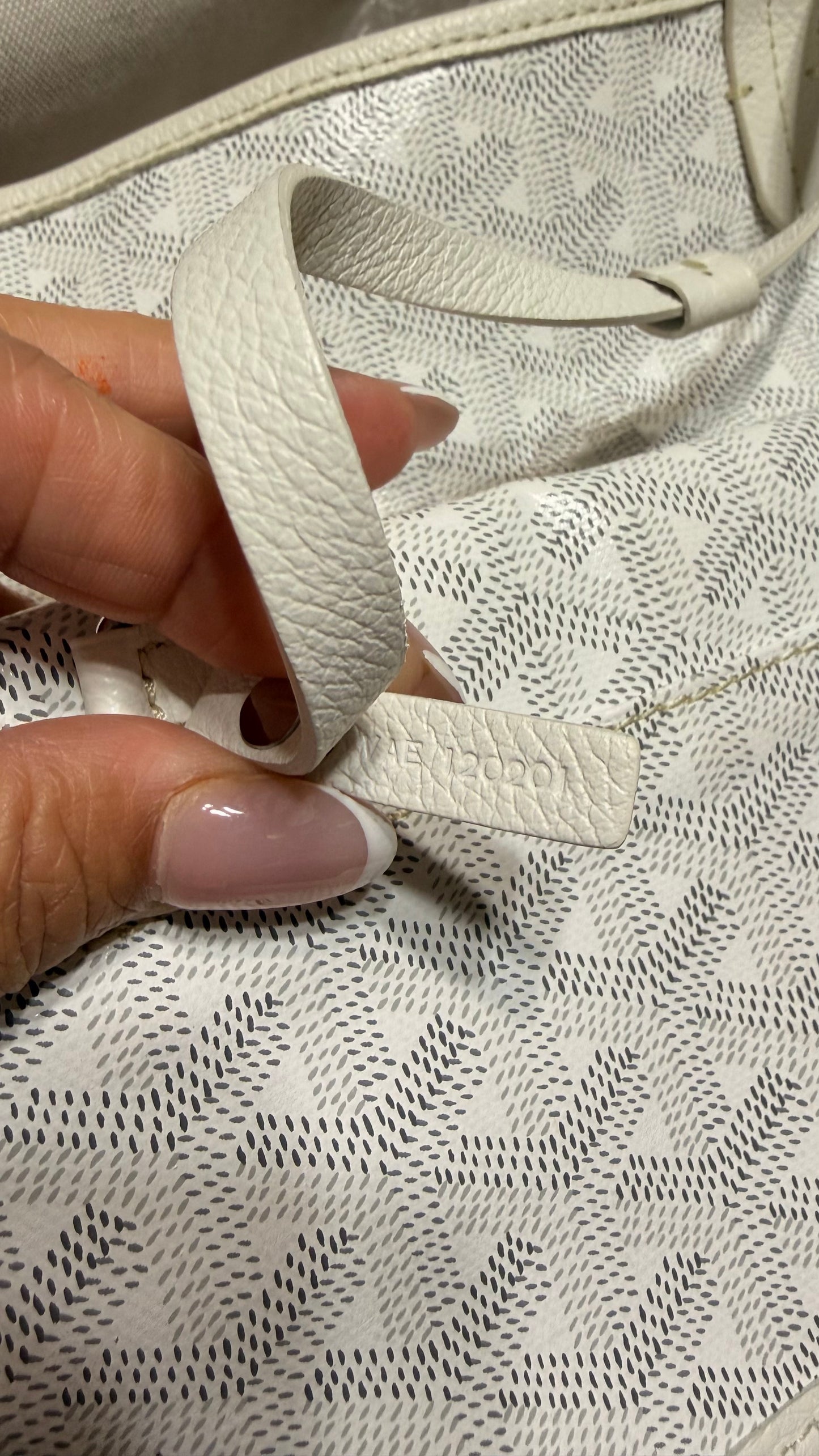 Sac Saint Louis White Tote GM