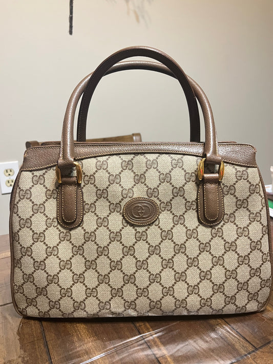 Gucci Vintage Satchel Bag