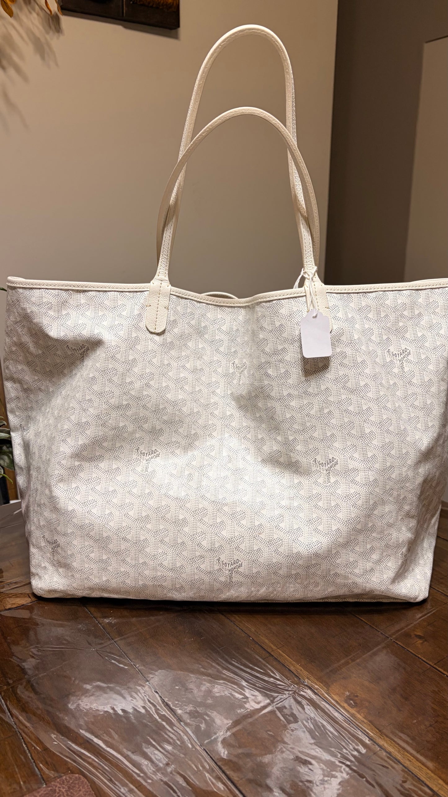 Sac Saint Louis White Tote GM