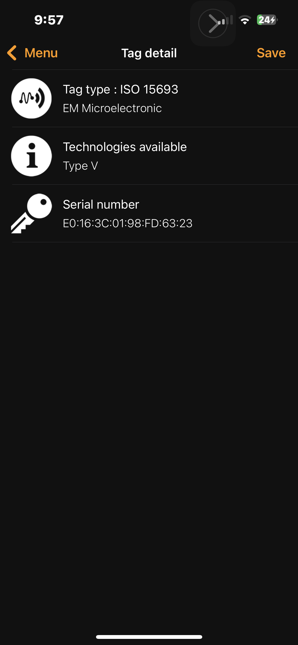 Card Holder in Epi Leather