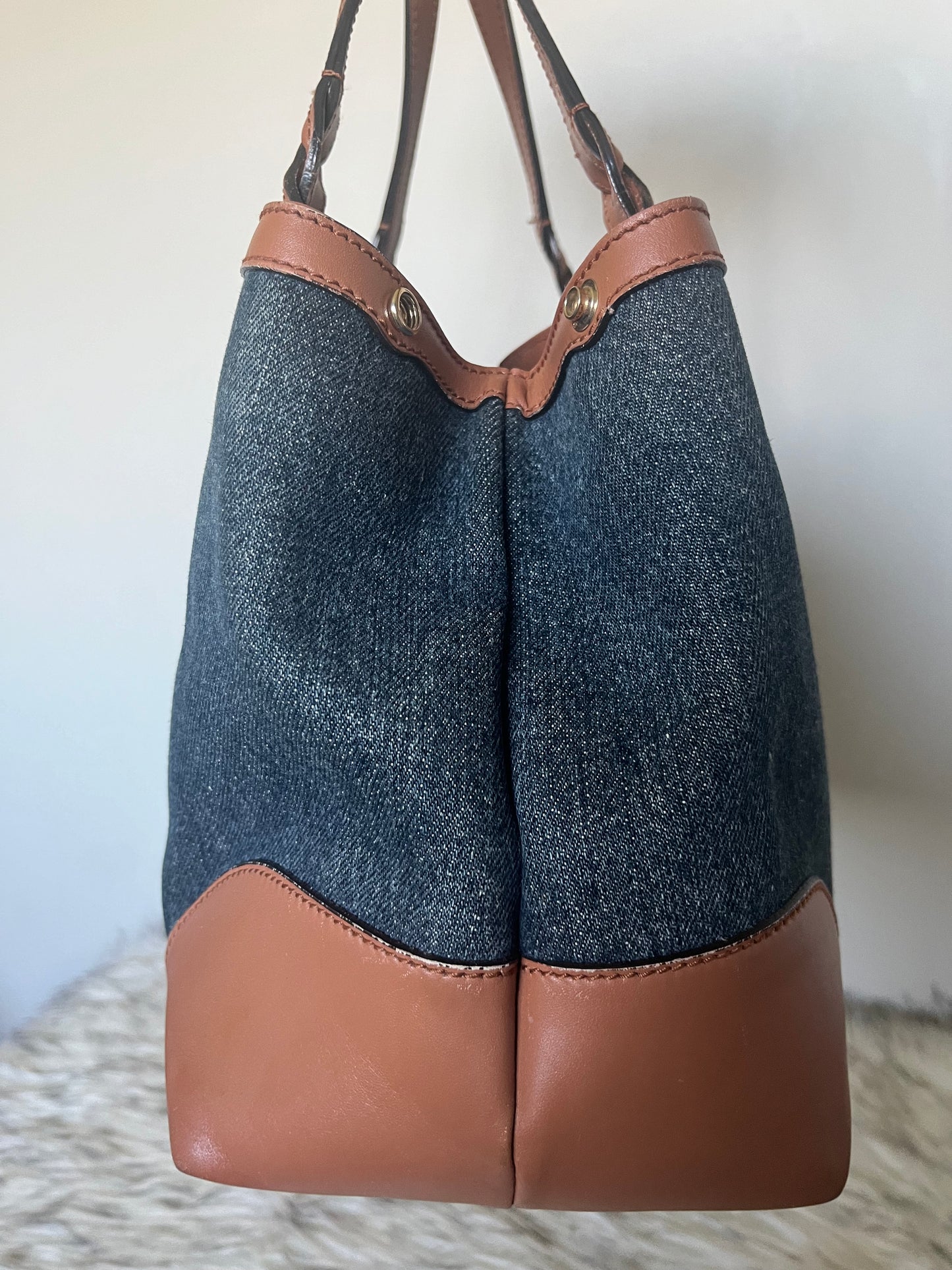 Denim tote