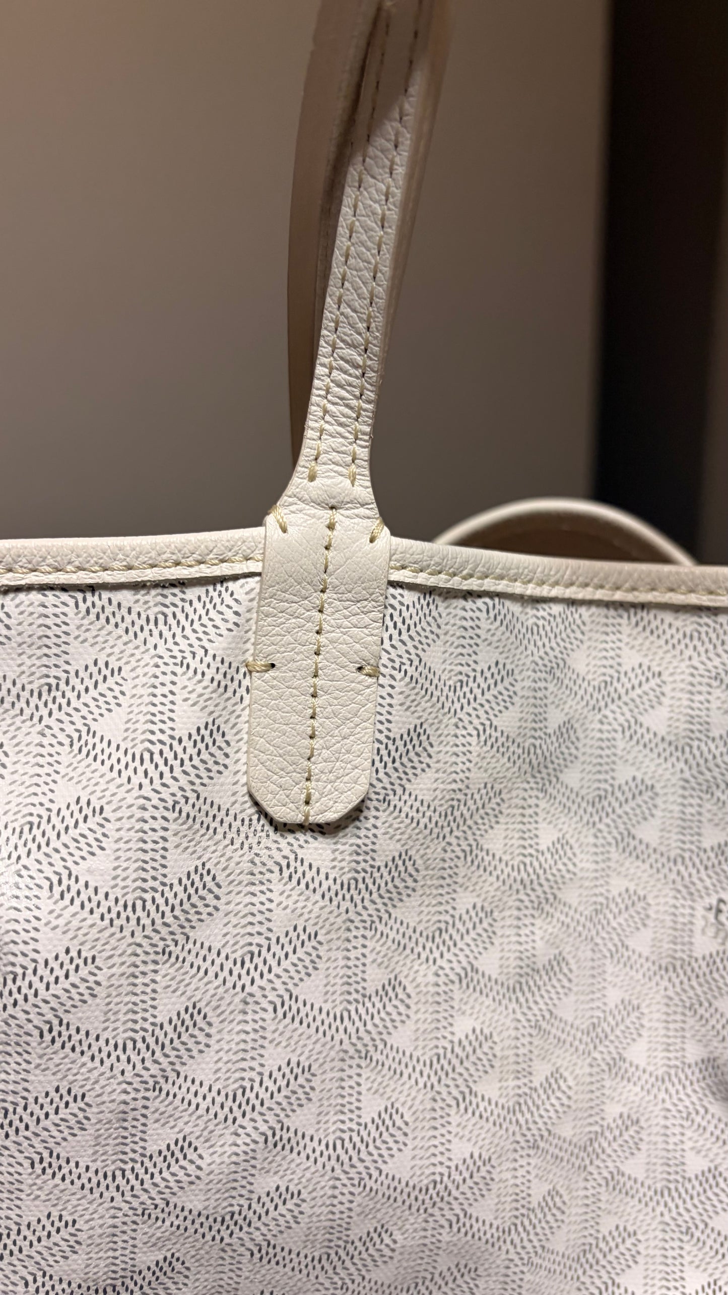 Sac Saint Louis White Tote GM