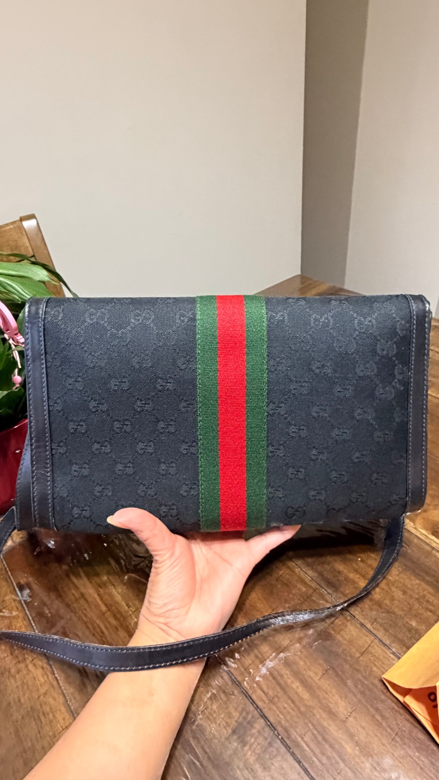 Gucci Vintage Satchel Bag