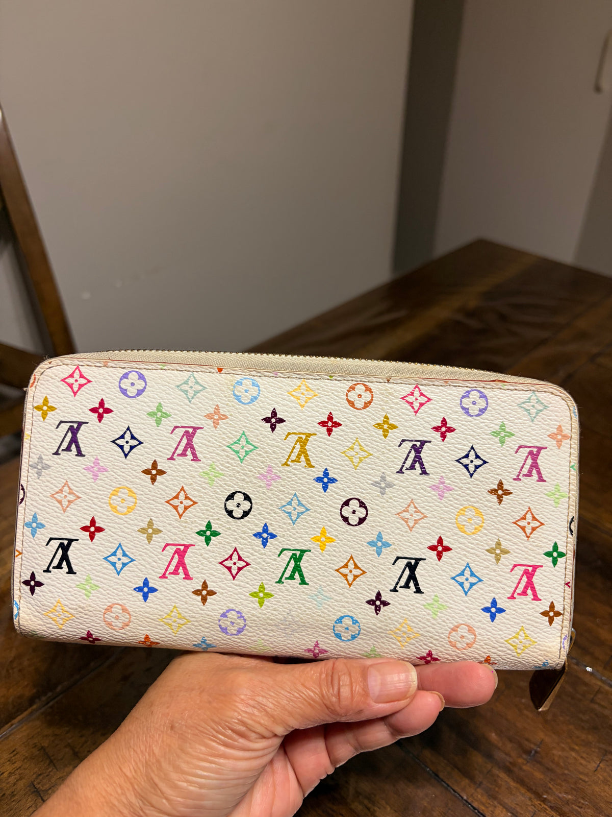 Louis Vuitton Multicolour Zippy Wallet