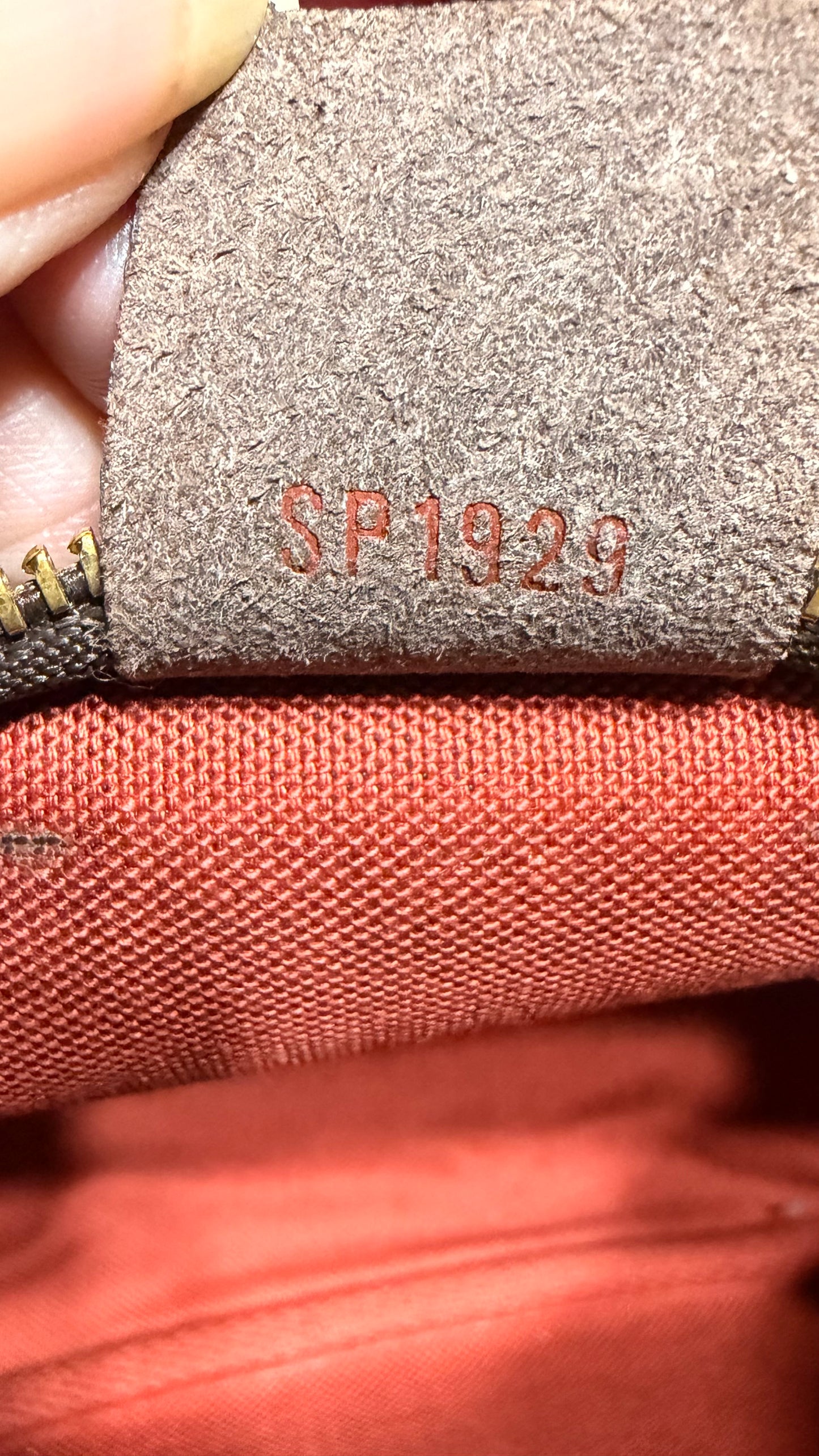 Damier Ebene Trousse