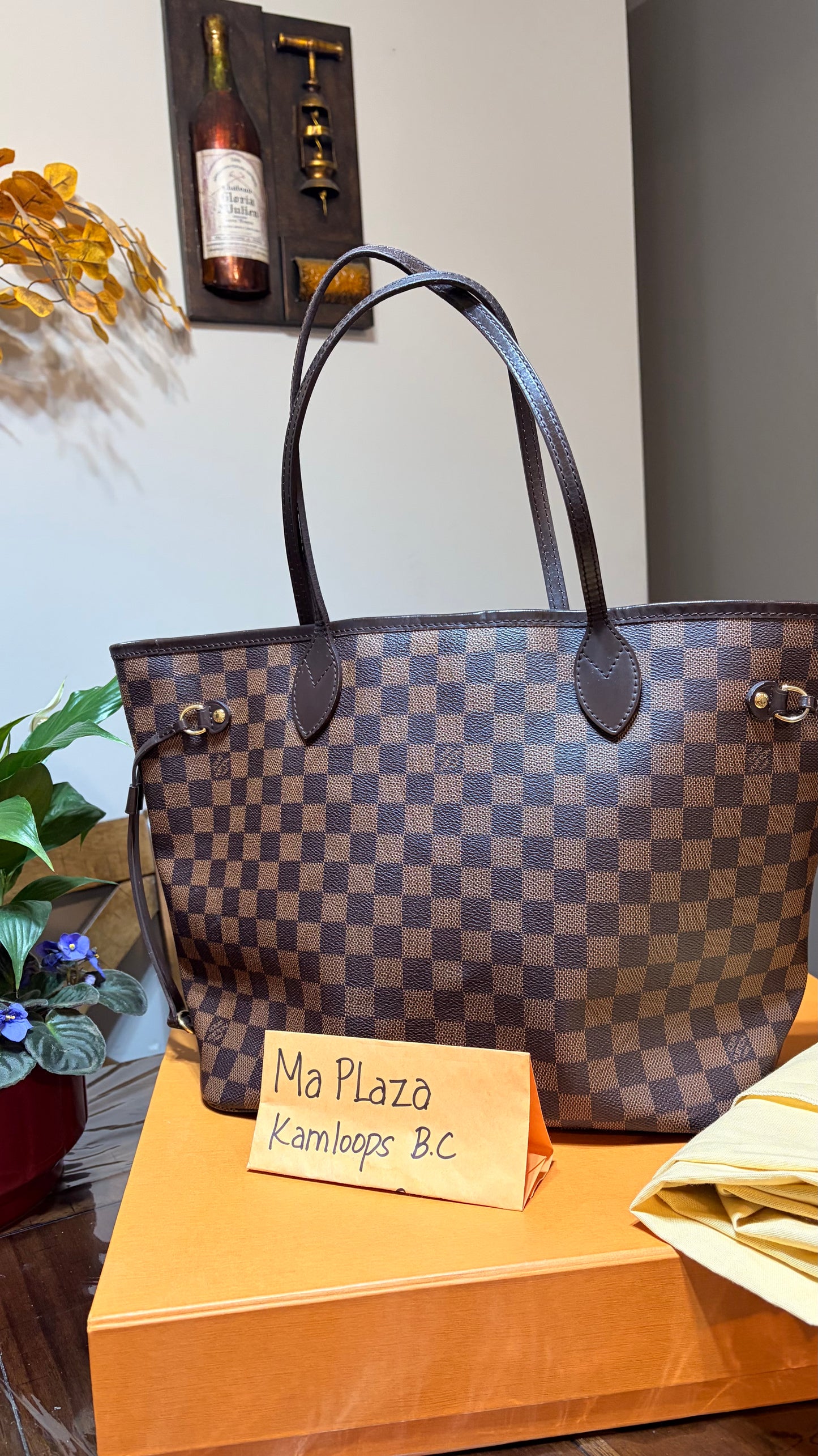 Neverfull MM in Damier Ebene