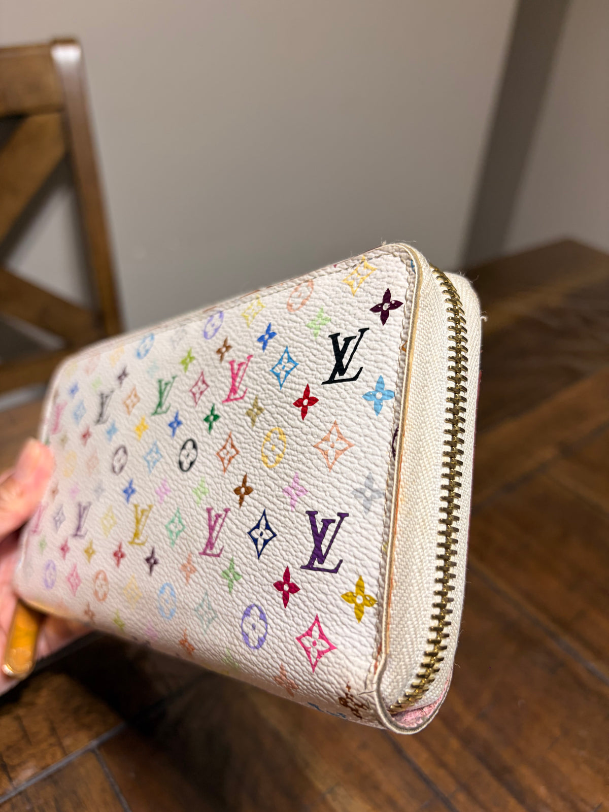 Louis Vuitton Multicolour Zippy Wallet