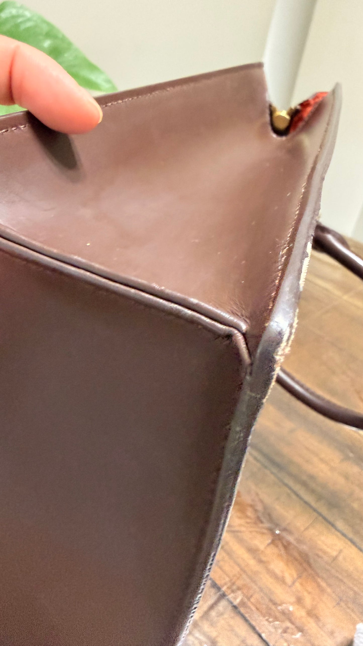 Sac Plat Pm in Damier Ebene