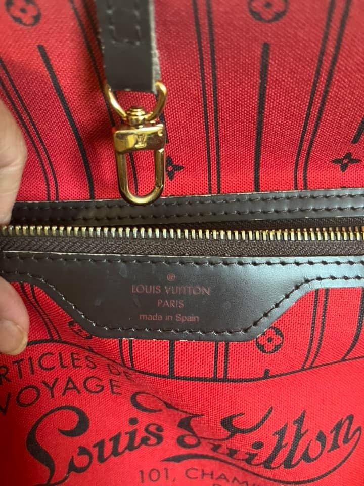 Neverfull MM in Damier Ebene