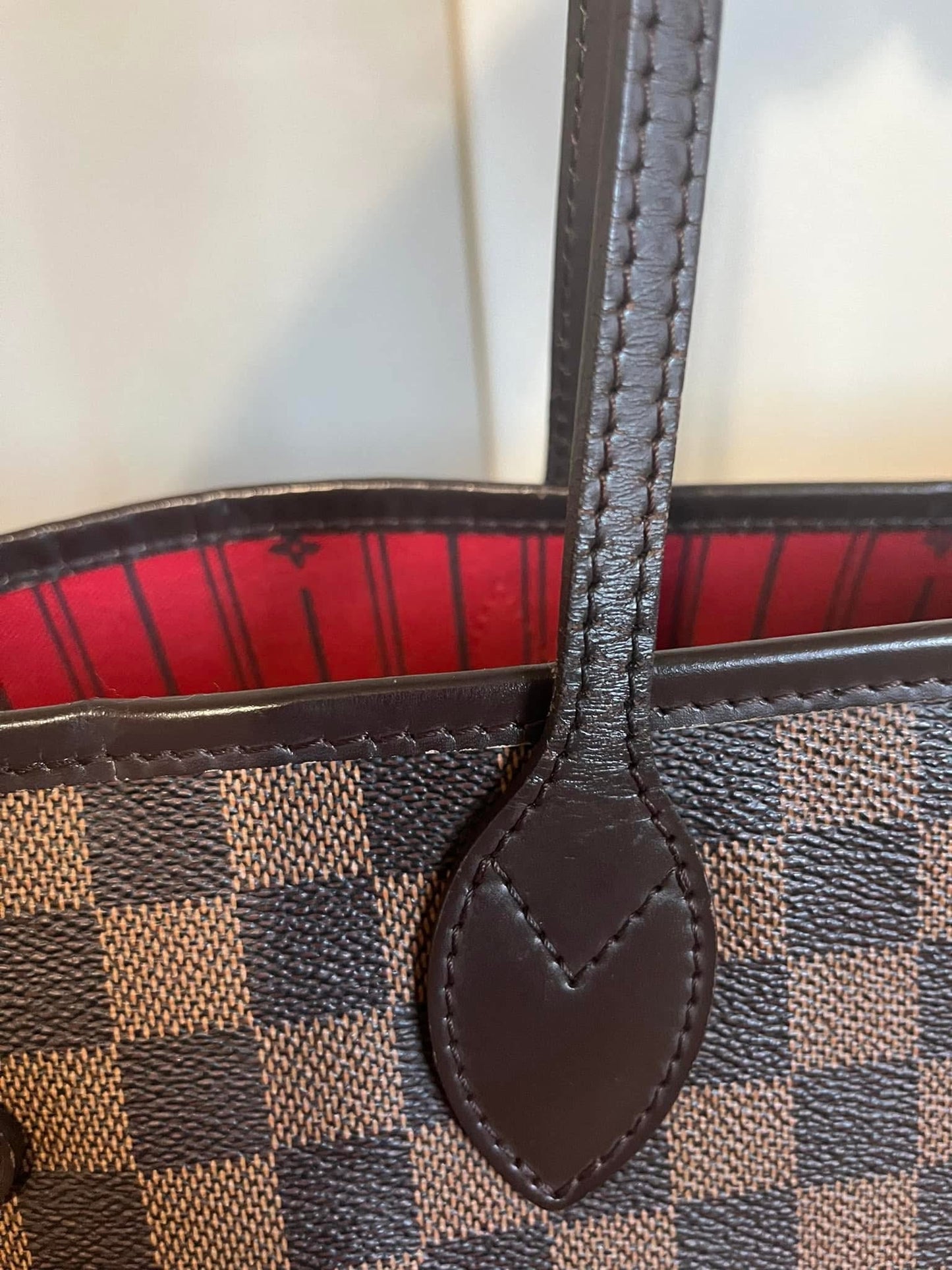 Neverfull MM in Damier Ebene