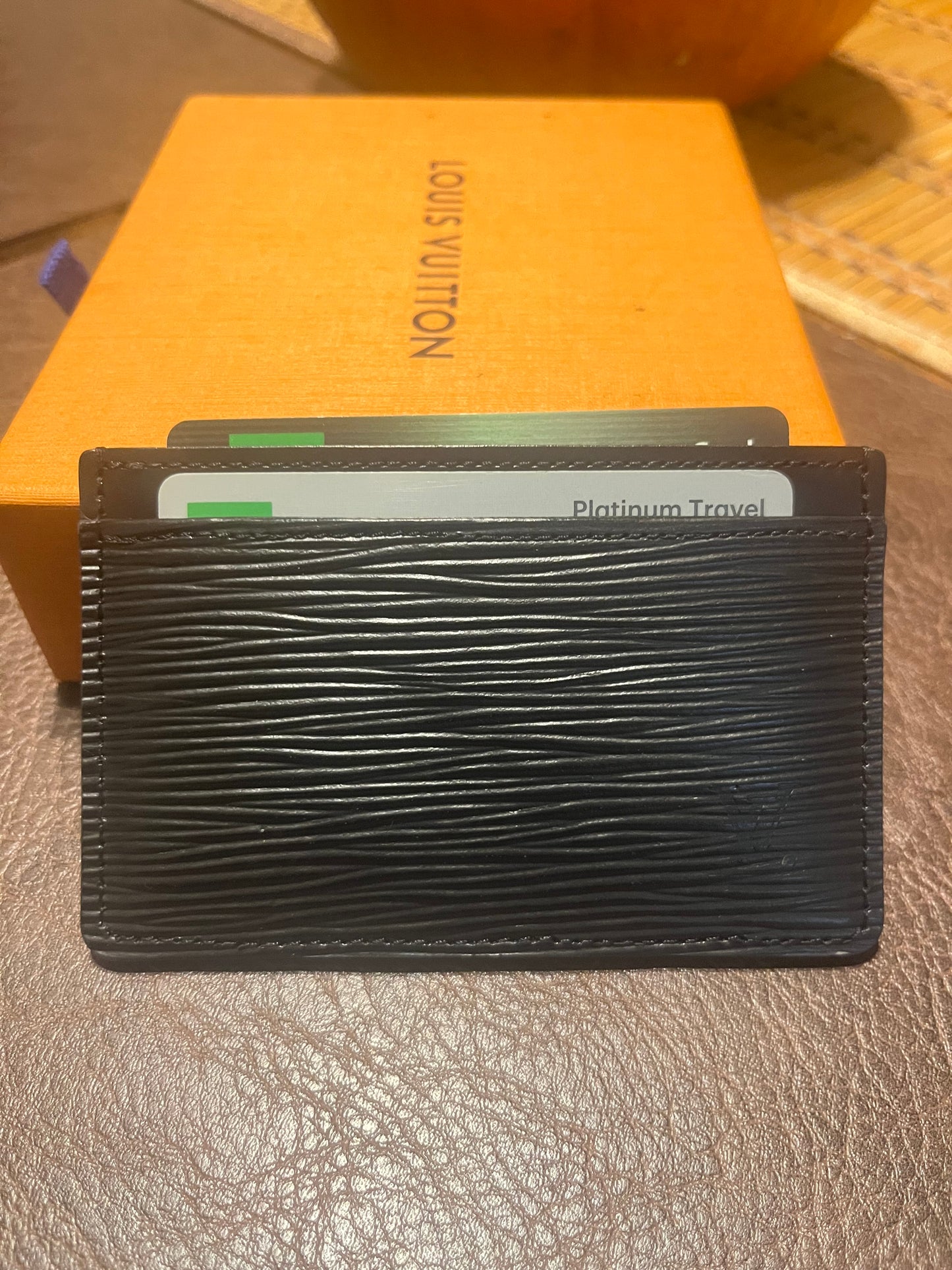 Card Holder in Epi Leather