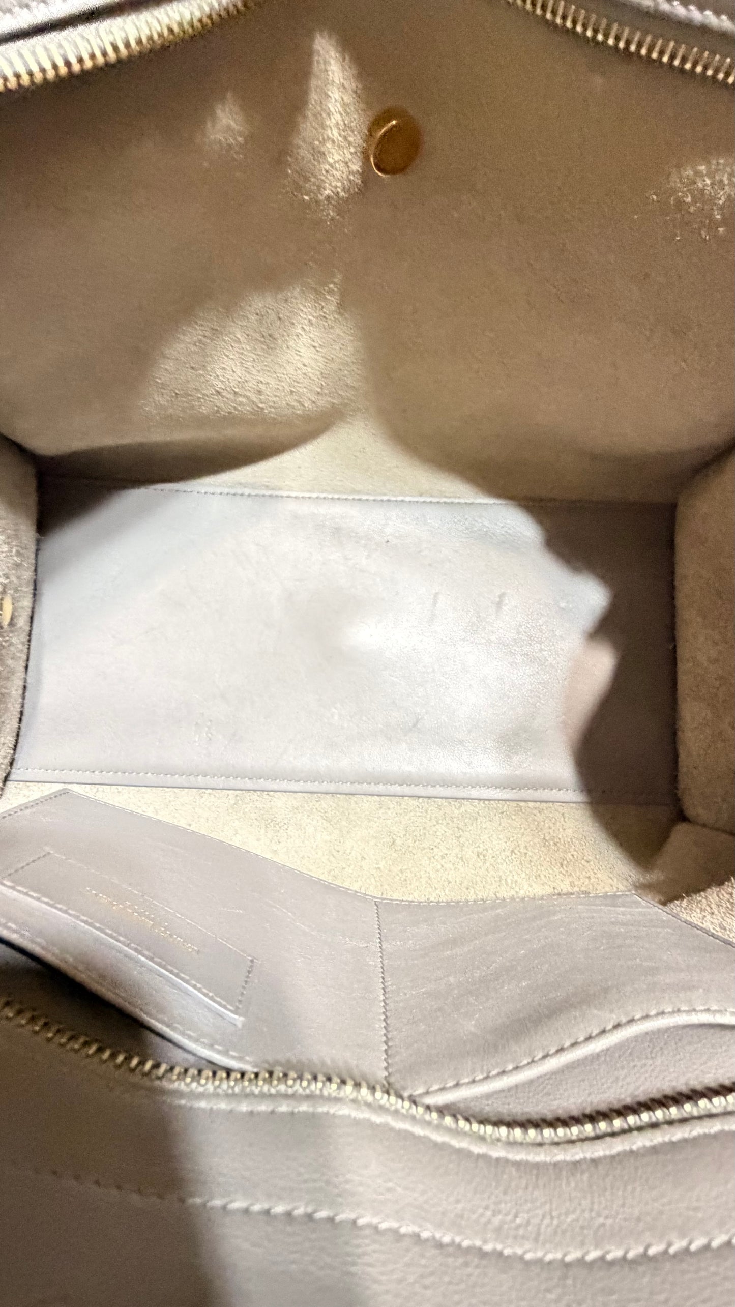 YSL Cabas Baby Leather Tote